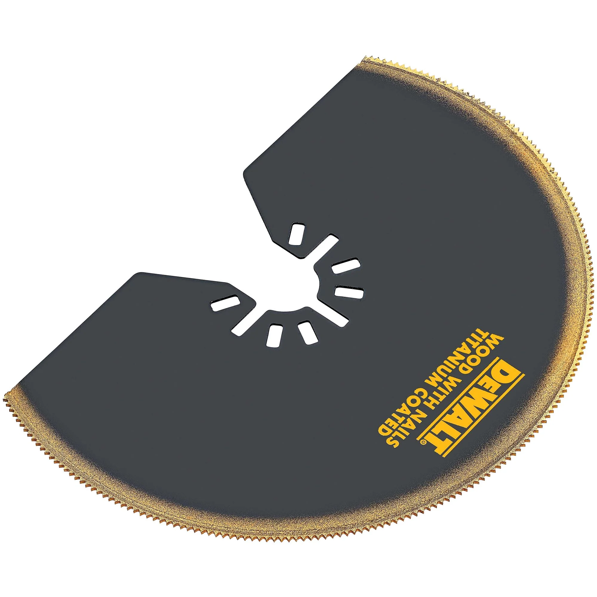 DeWalt 1-1/4" Oscillating Titanium Semicircle Blade - Image 2