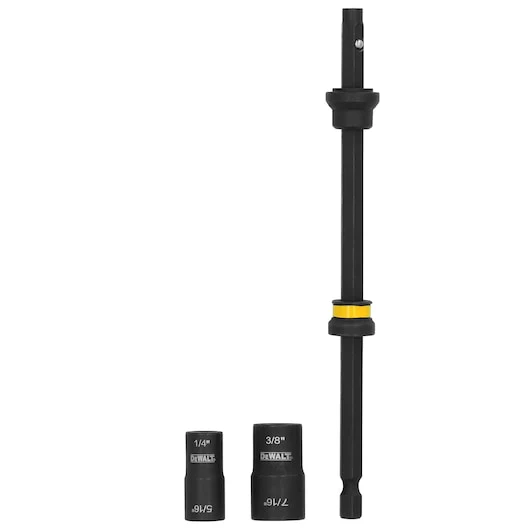 DeWalt FLEXTORQ 6” 4-in-1 SAE Double Endend Nut Drivers - Image 2