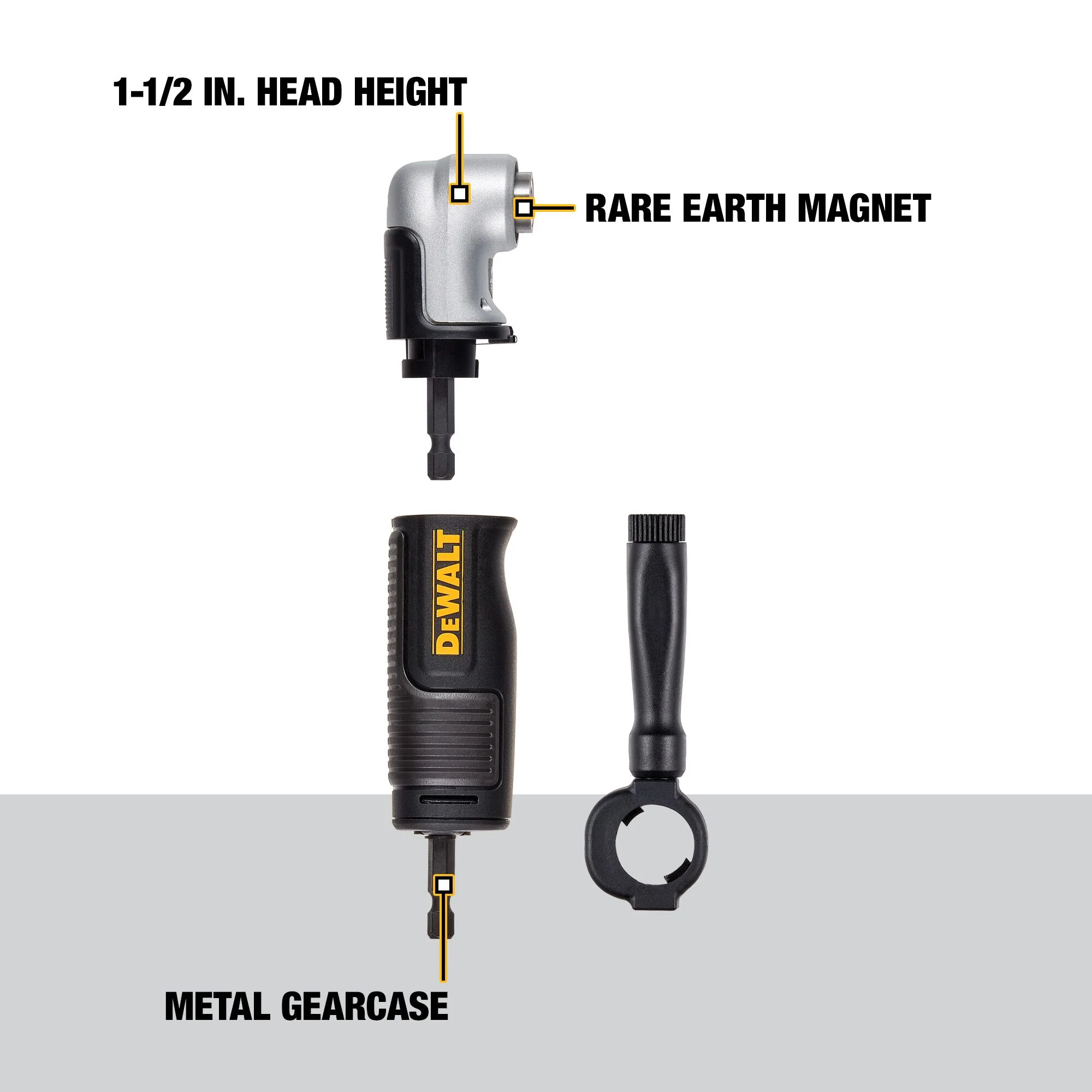 DeWalt FLEXTORQ® Modular Right Angle Attachment System - Image 9