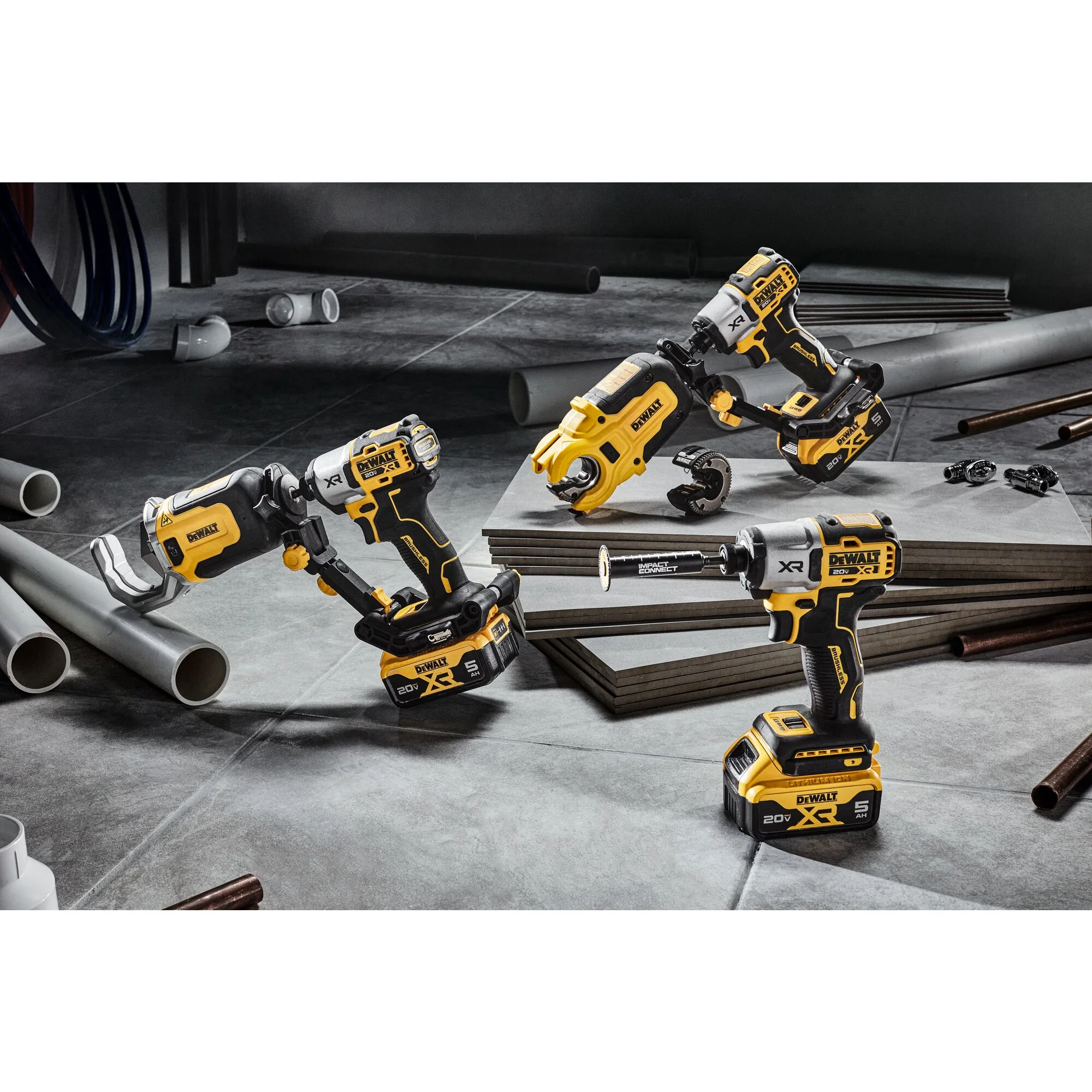 DeWalt IMPACT CONNECT™ PVC/PEX Pipe Cutter Attachment - Image 18