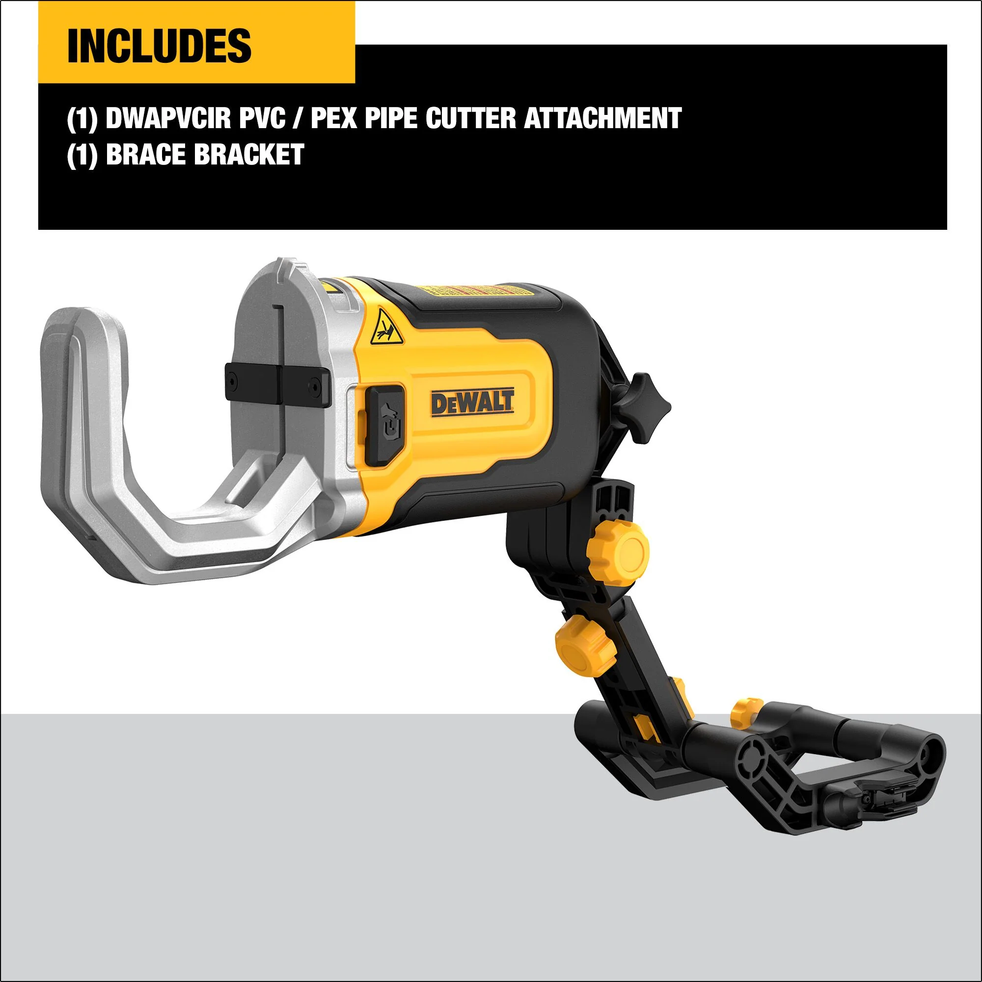 DeWalt IMPACT CONNECT™ PVC/PEX Pipe Cutter Attachment - Image 3
