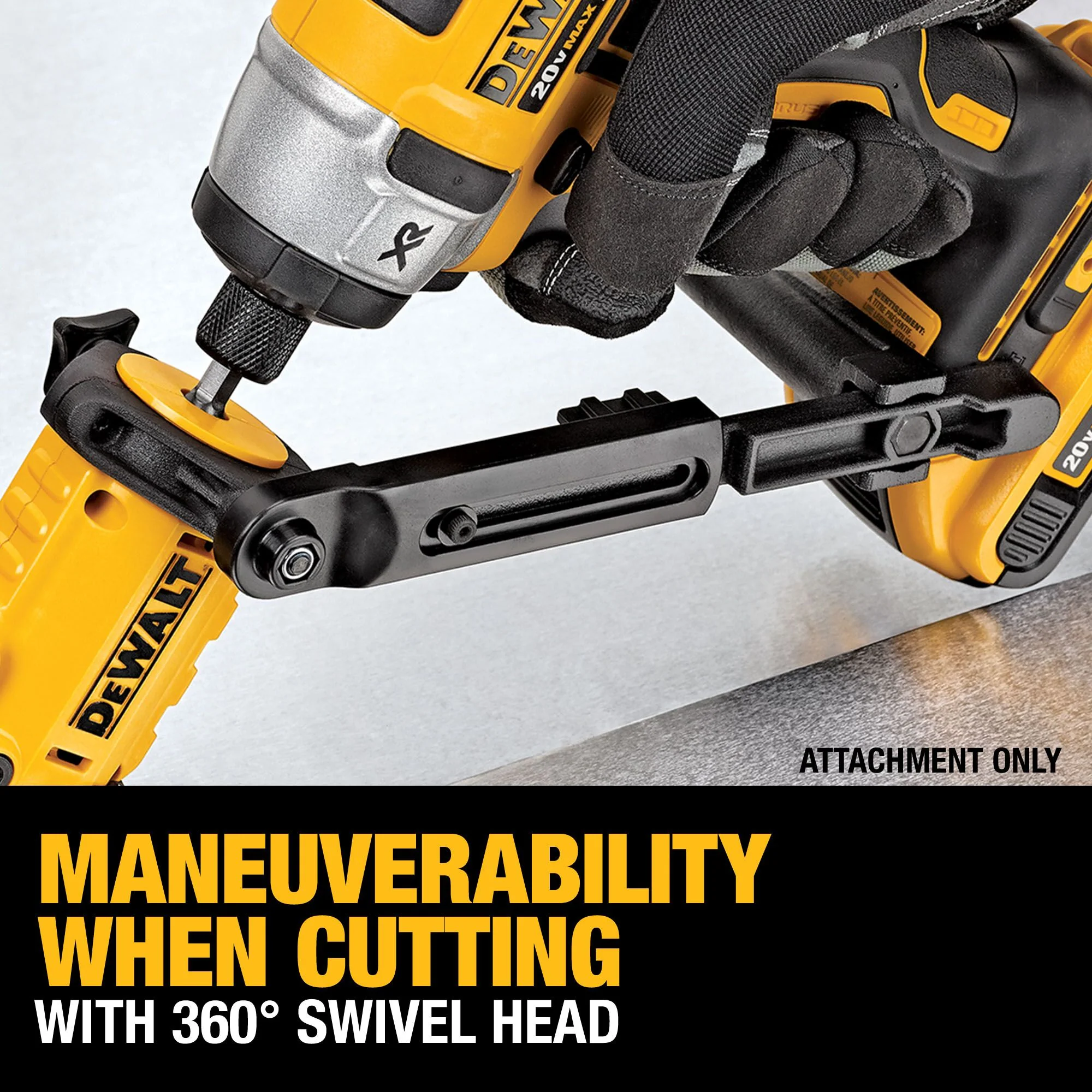 DeWalt 18 Guage IMPACT READY® Shear Attachment Accessory - Image 12