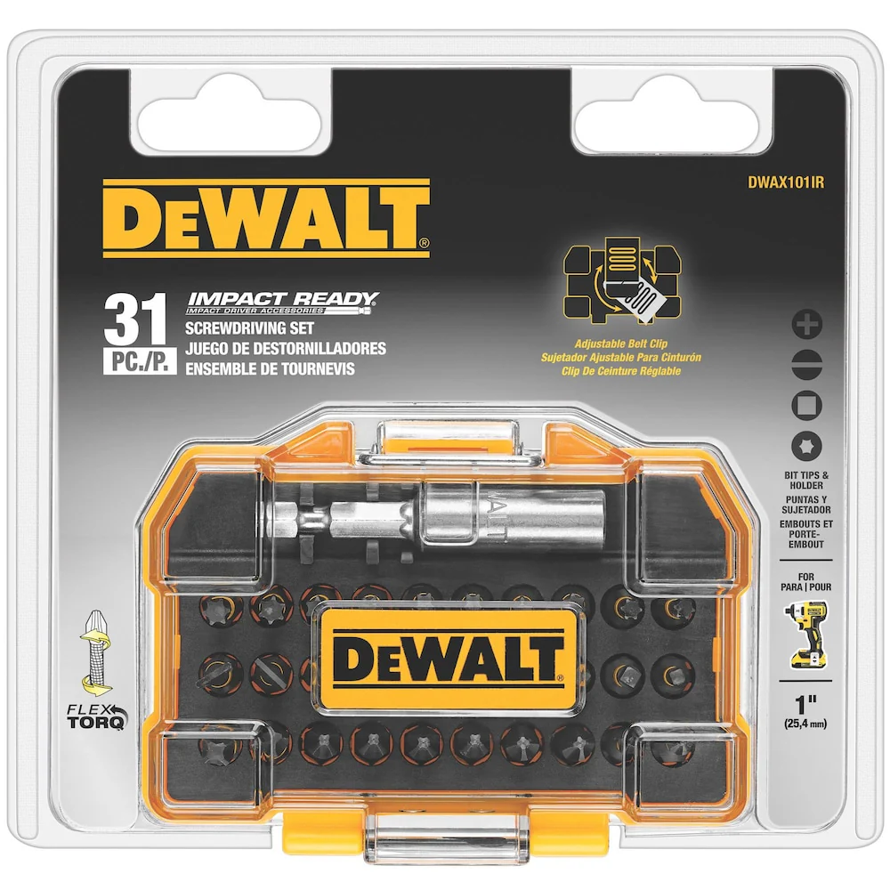 DeWalt 31 pc. IMPACT READY® Screwdriving Set