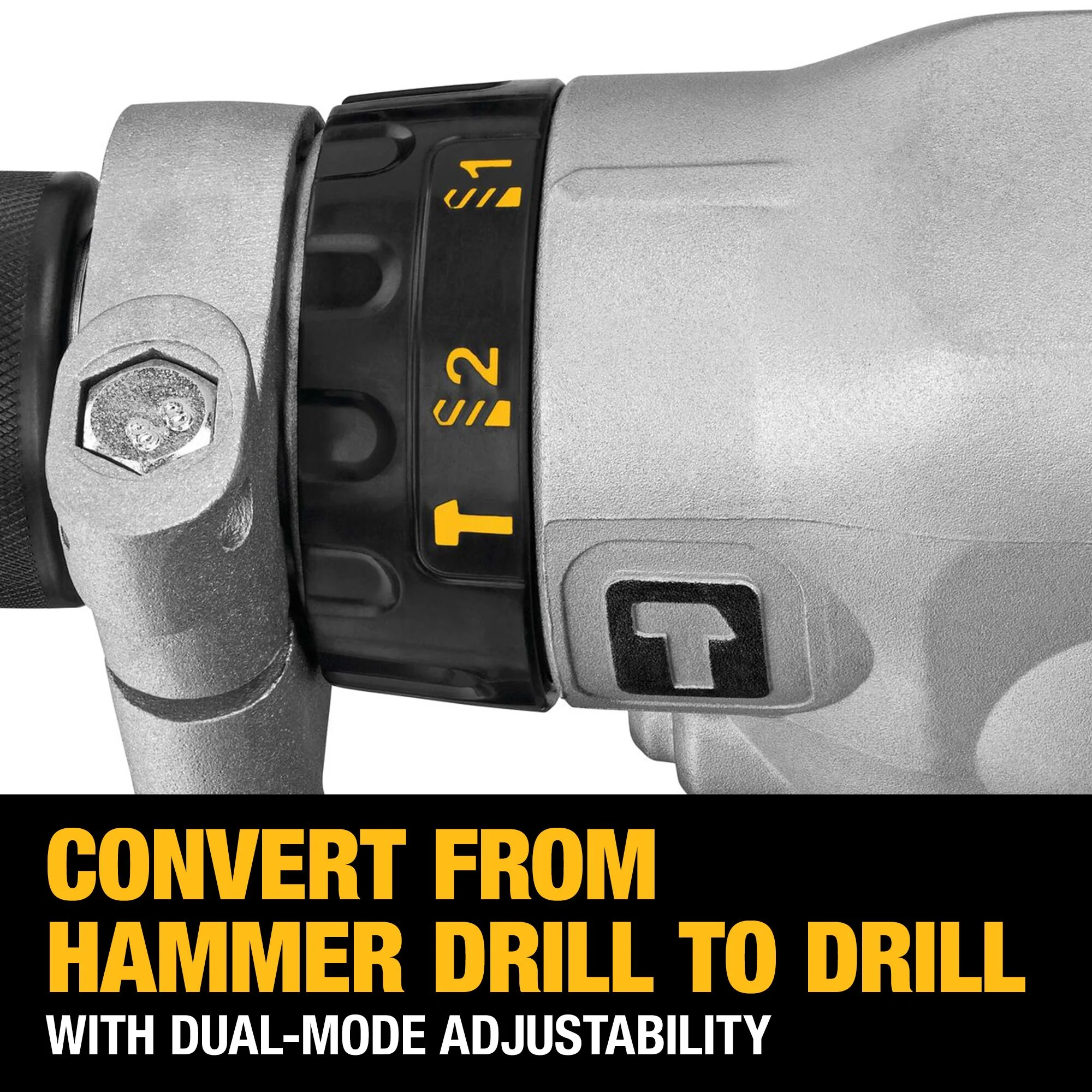 DeWalt VSR 1/2" 2-Speed Pistol Grip Hammer Drill Kit - Image 10