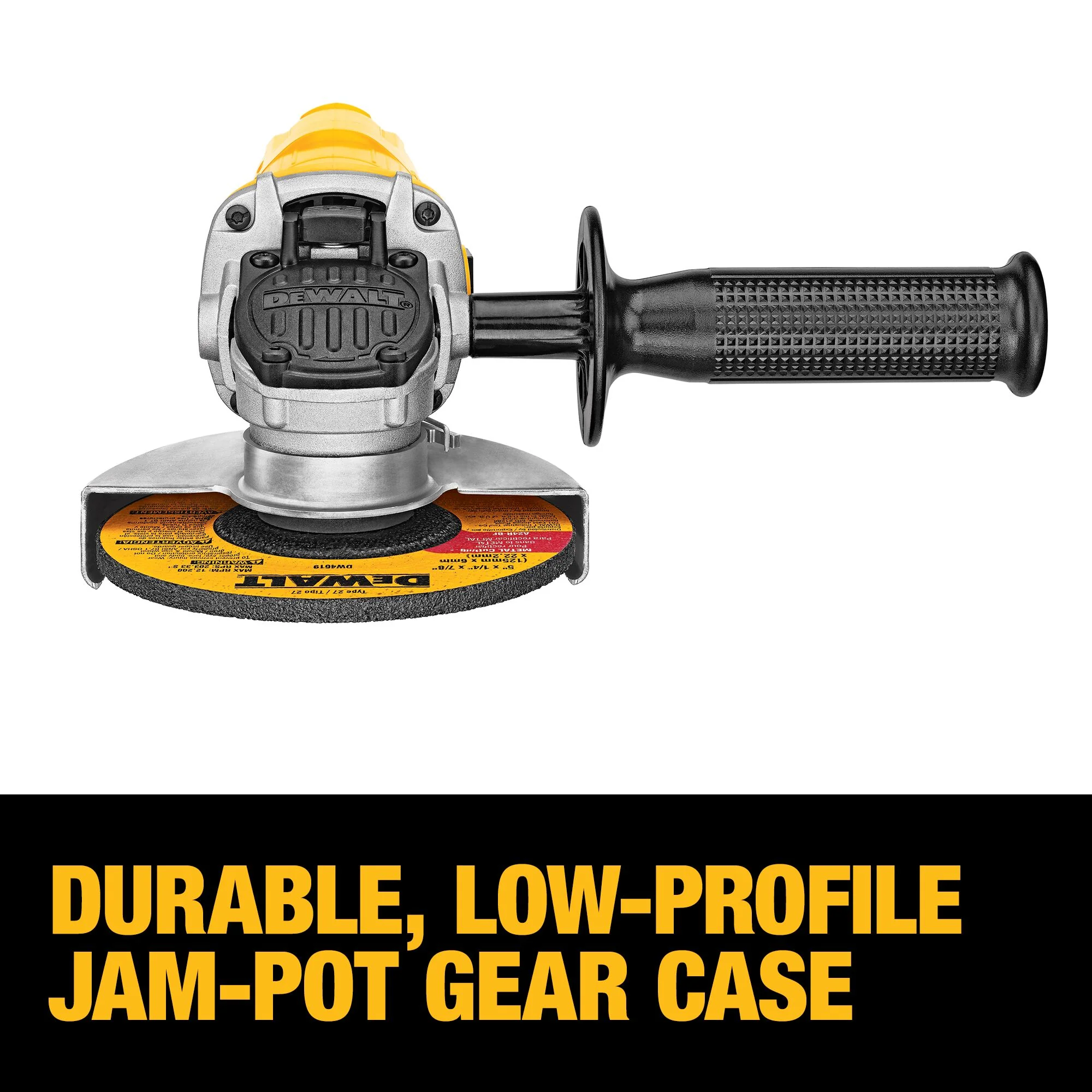 DeWalt 4-1/2" Small Angle Grinder w/ One-Touchâ„¢ Guard - Image 10