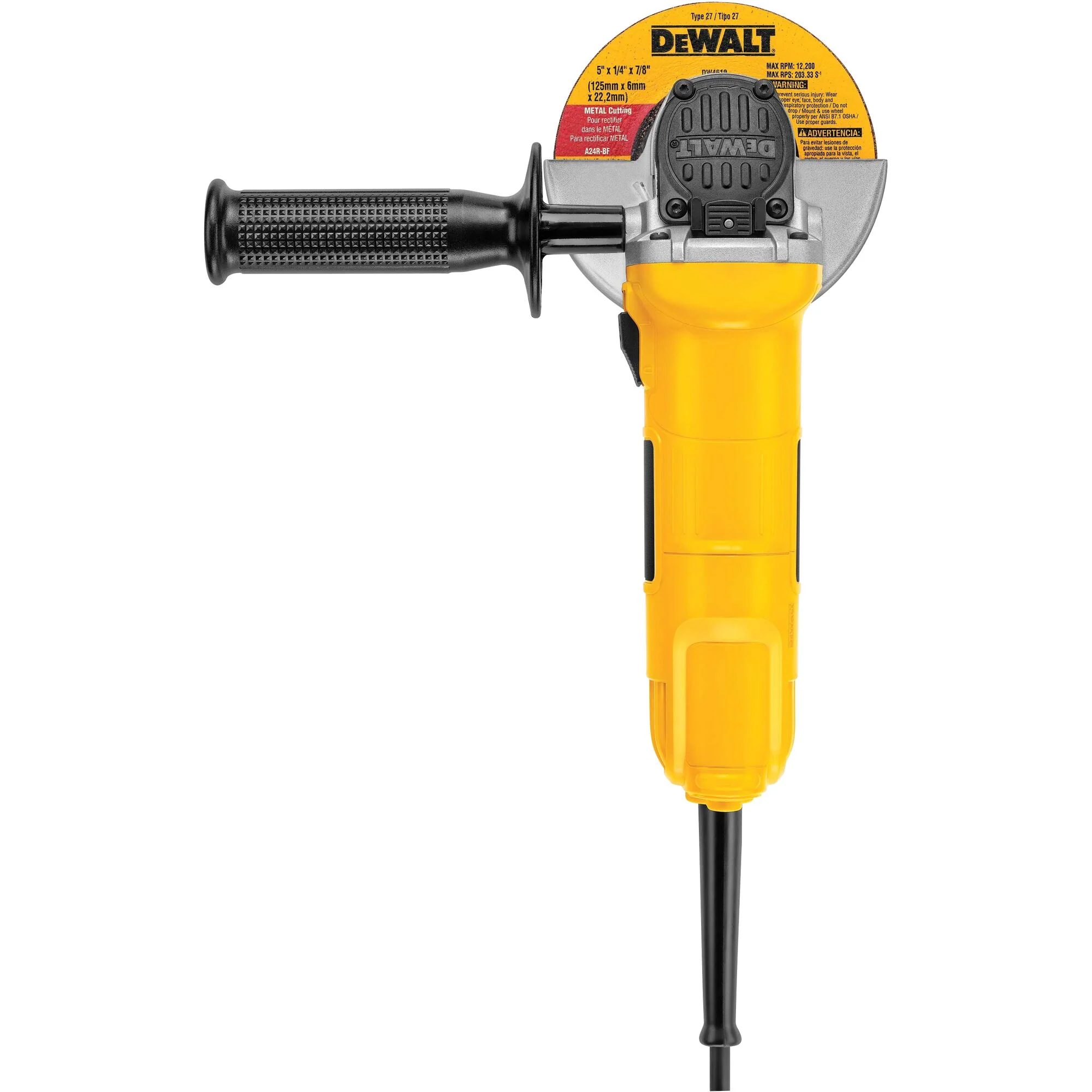 DeWalt 4-1/2" Small Angle Grinder w/ One-Touchâ„¢ Guard - Image 2