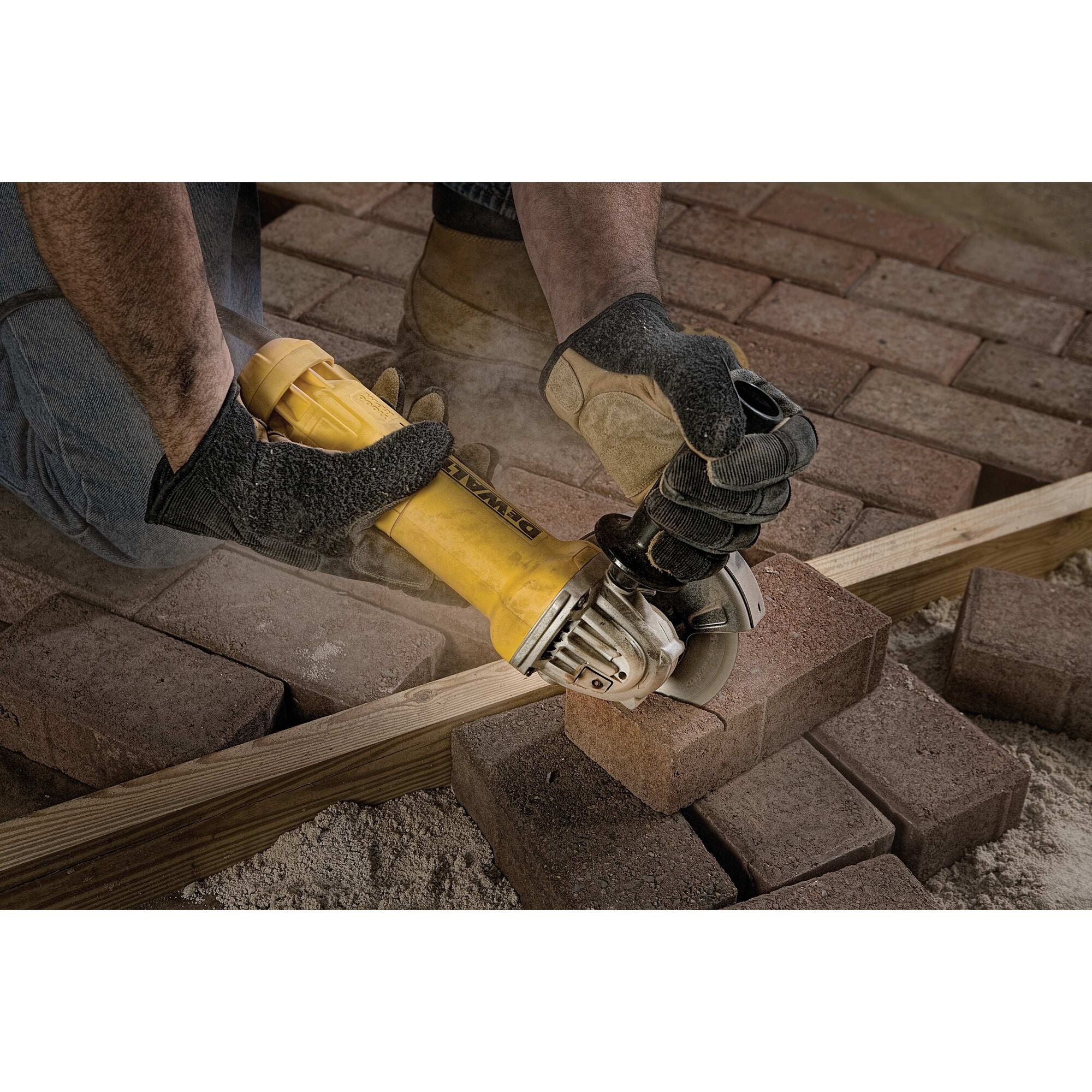 DeWalt 4-1/2" (115mm) Paddle Switch Small Angle Grinder - Image 12