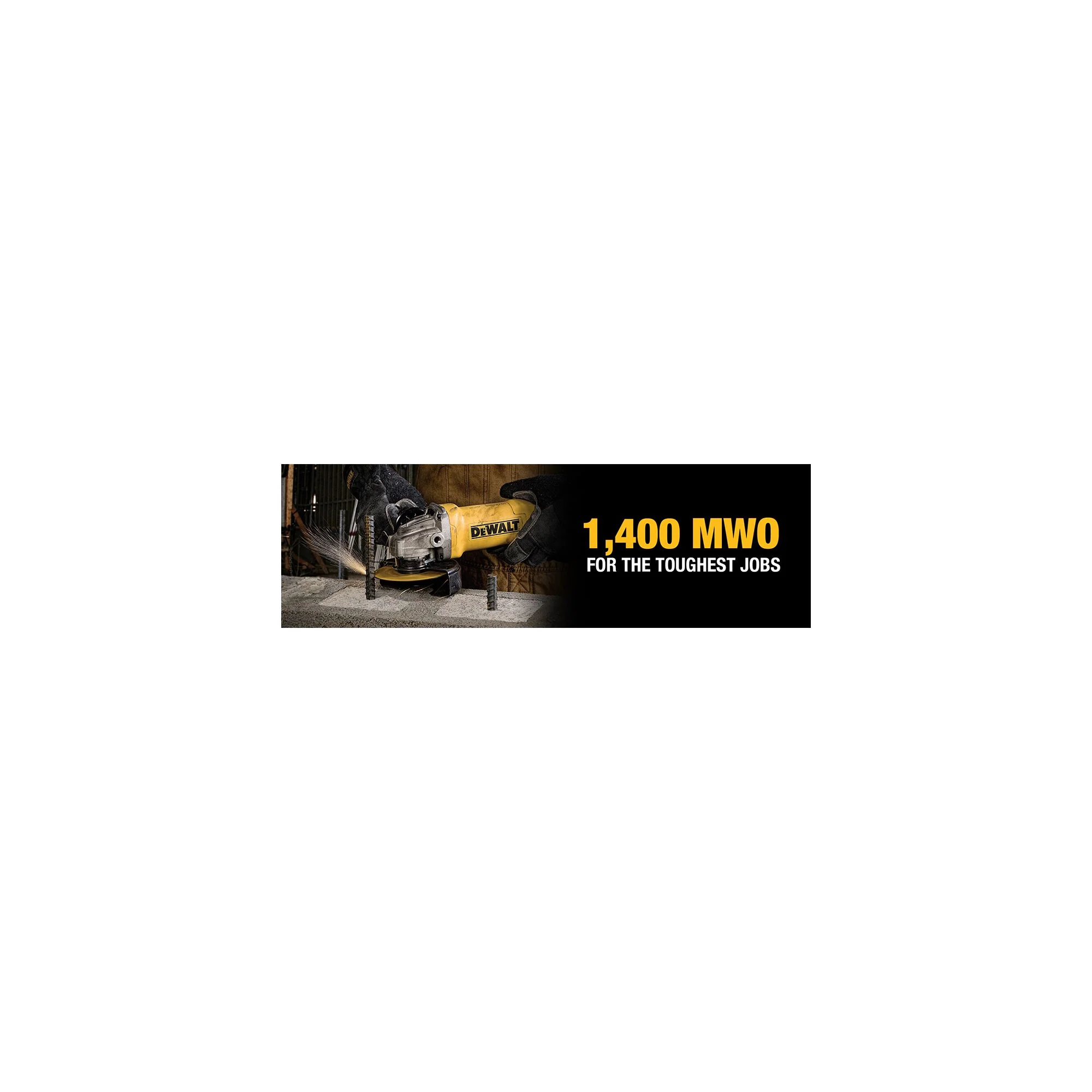 DeWalt 4-1/2" (115mm) Paddle Switch Small Angle Grinder w/ No Lock-On - Image 15