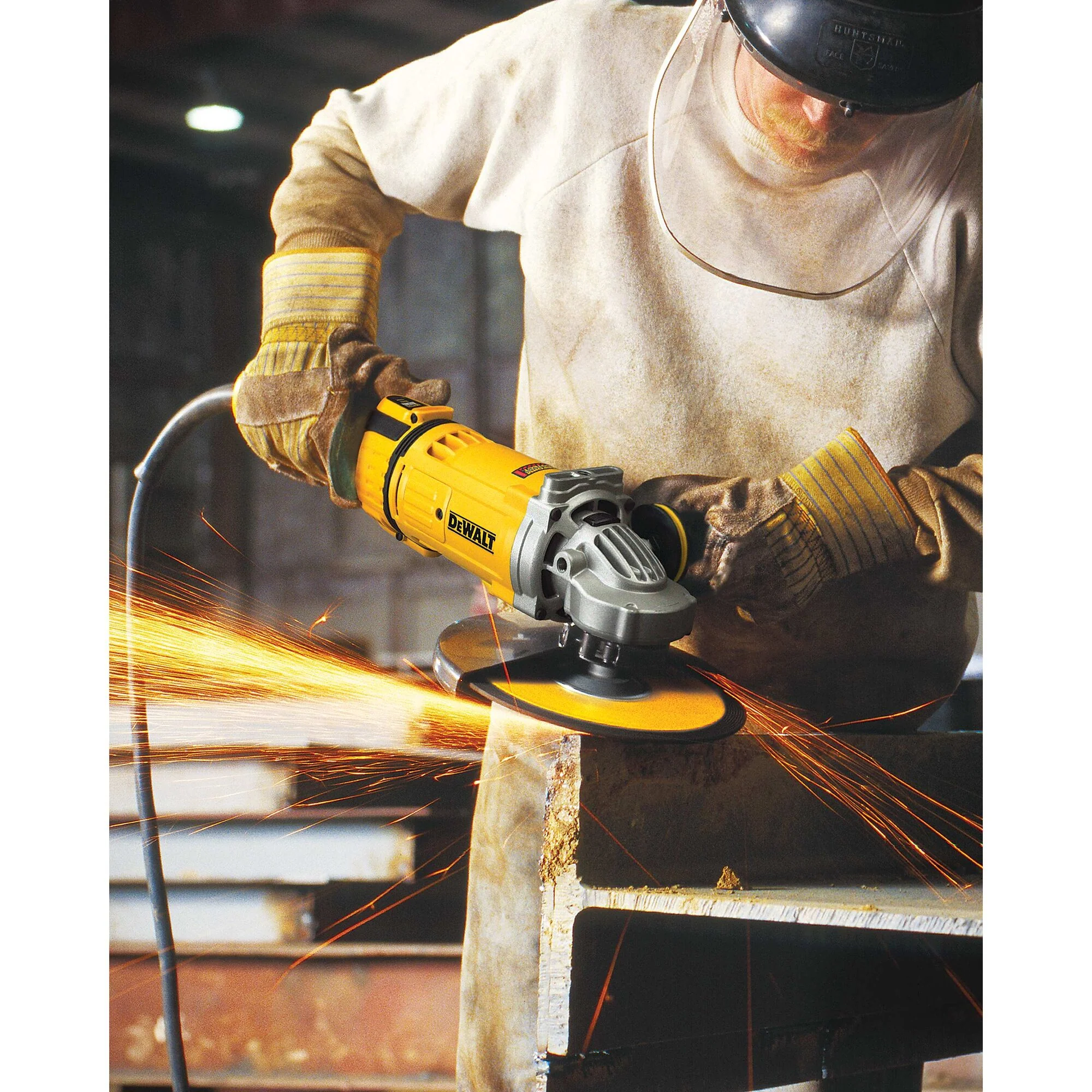 DeWalt 9" 6,500 RPM 4.9 HP Corded Angle Grinder w/ No Lock-On - Image 13