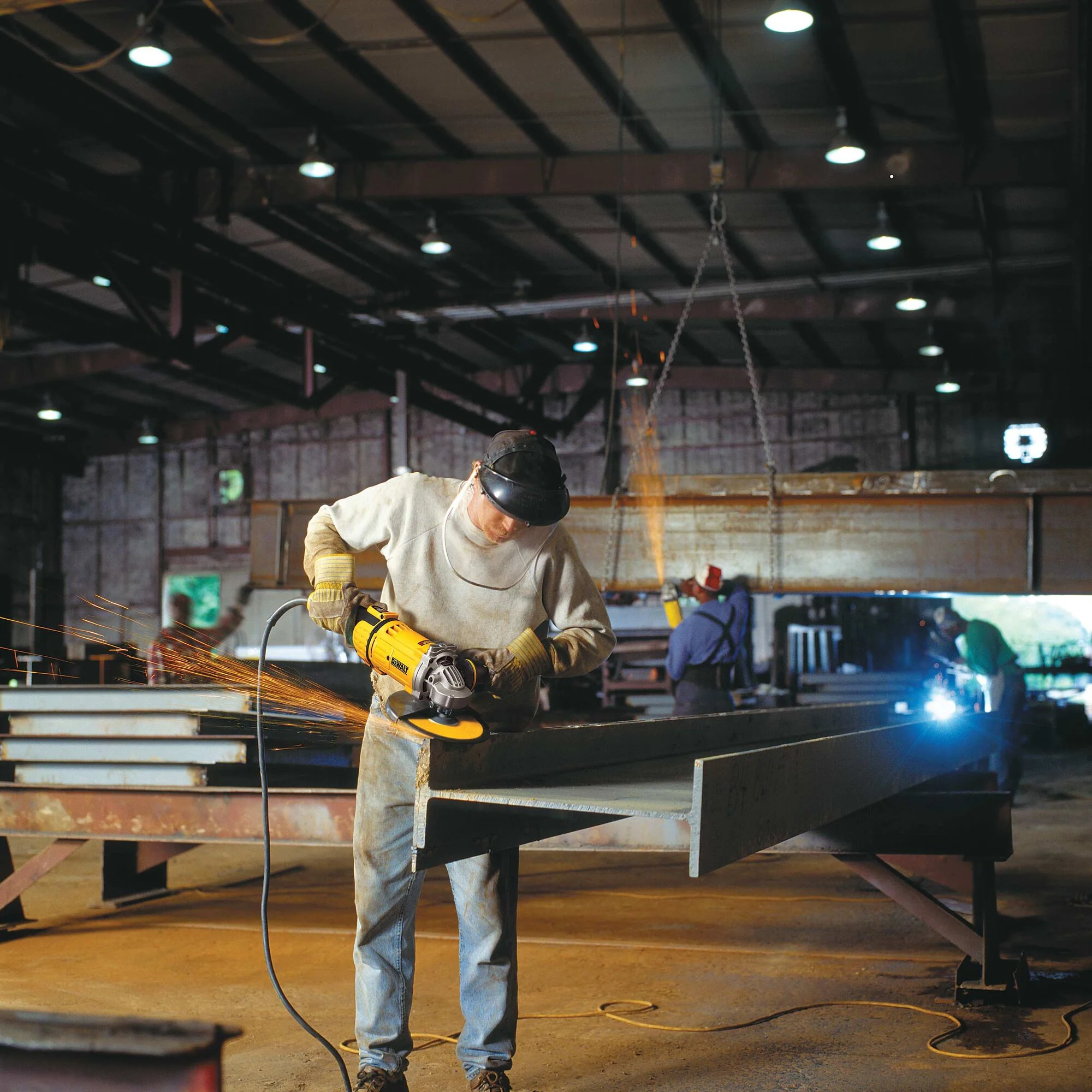 DeWalt 9" 6,500 RPM 4.9 HP Corded Angle Grinder w/ No Lock-On - Image 16