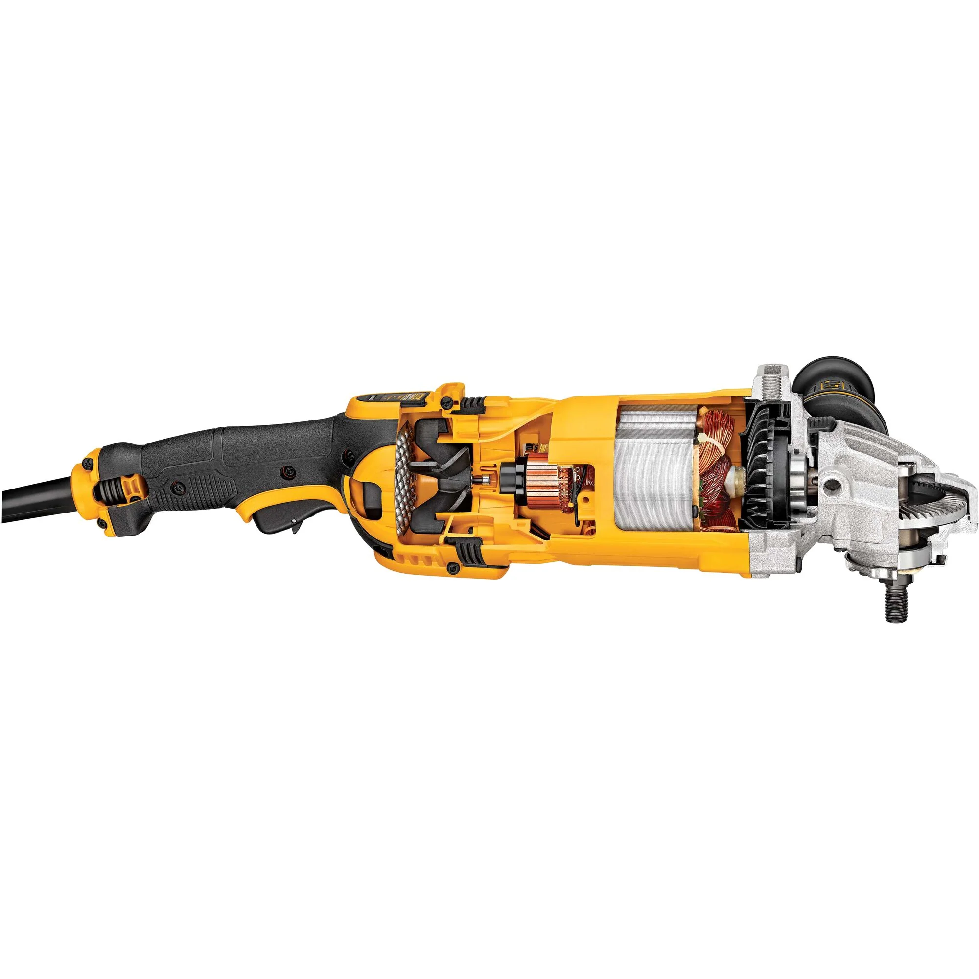 DeWalt 9" 6,500 RPM 4.9 HP Corded Angle Grinder w/ No Lock-On - Image 17