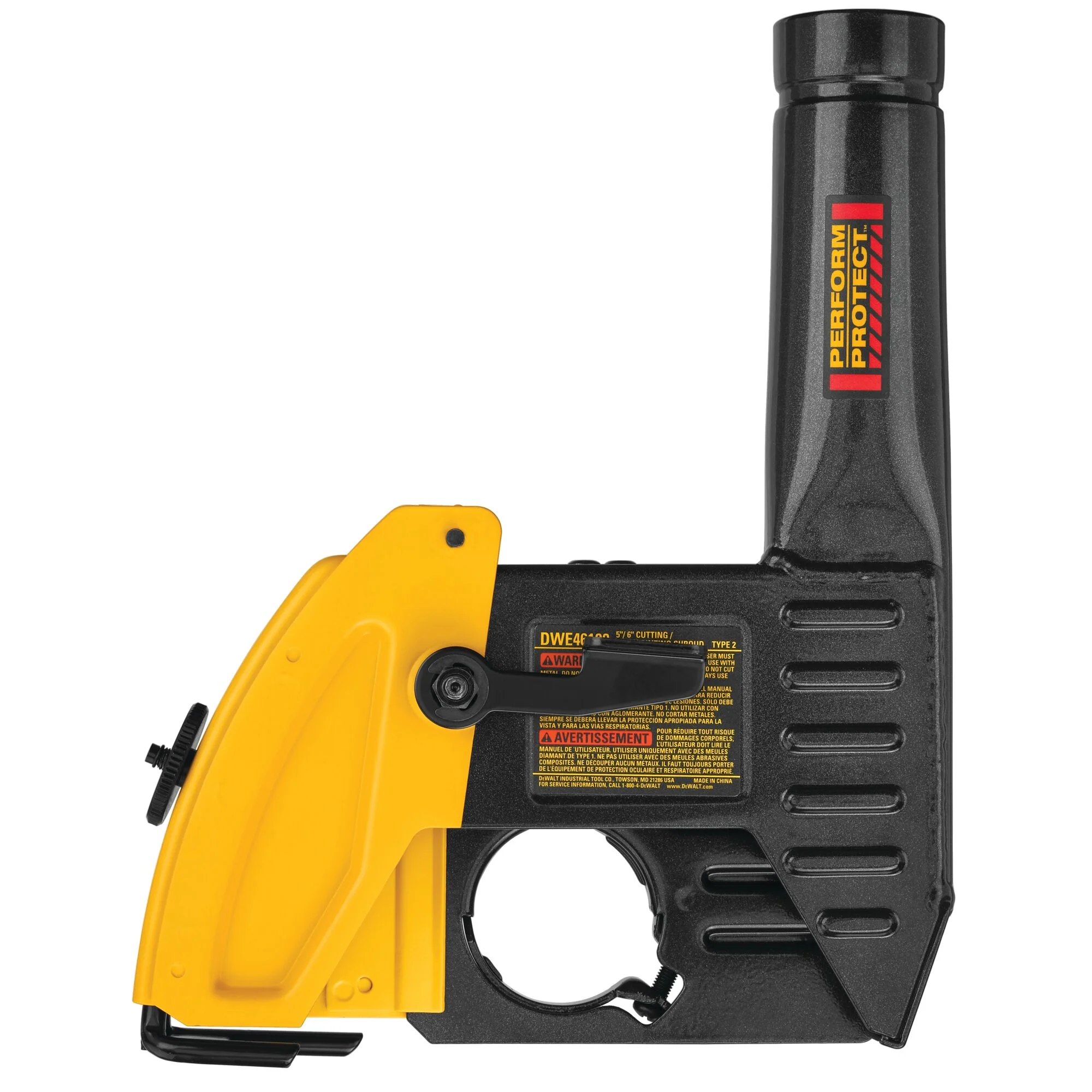 DeWalt 5"/6" Cutting & Tuck Pointing Angle Grinder Dust Shroud - Image 2