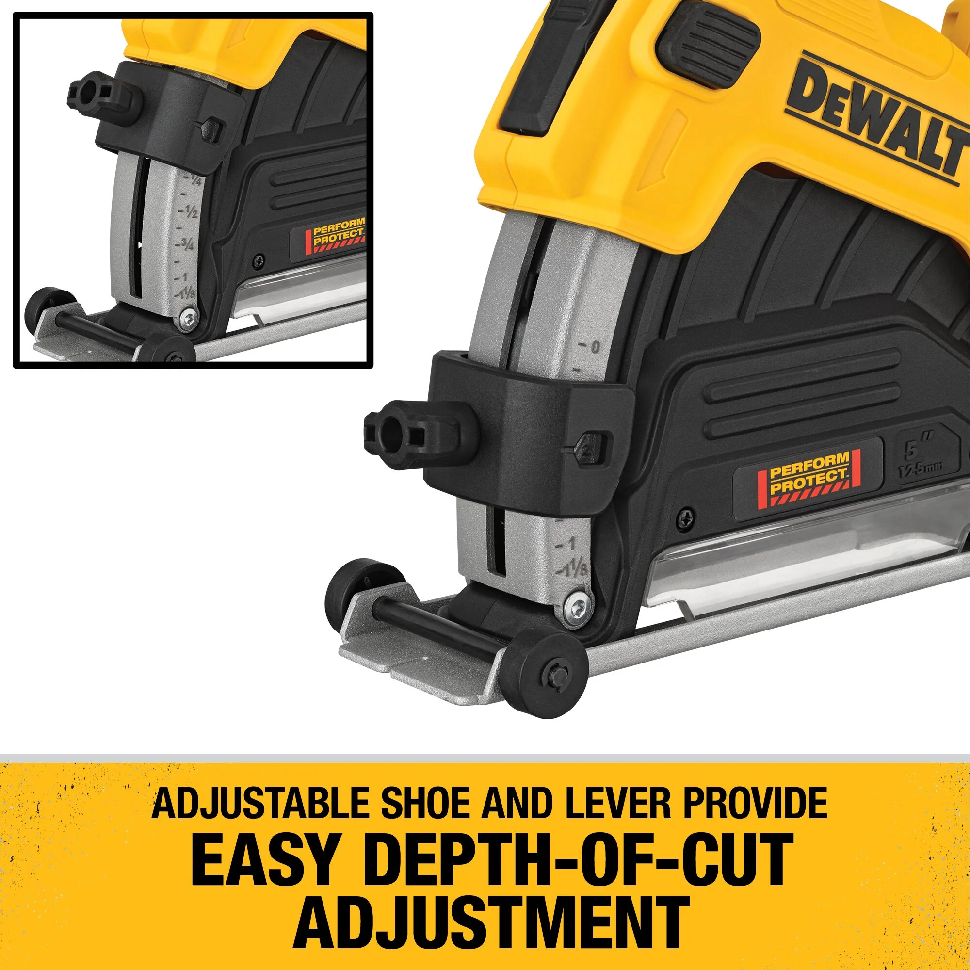 DeWalt 4-1/2"/5" Cutting Grinder Dust Shroud - Image 8
