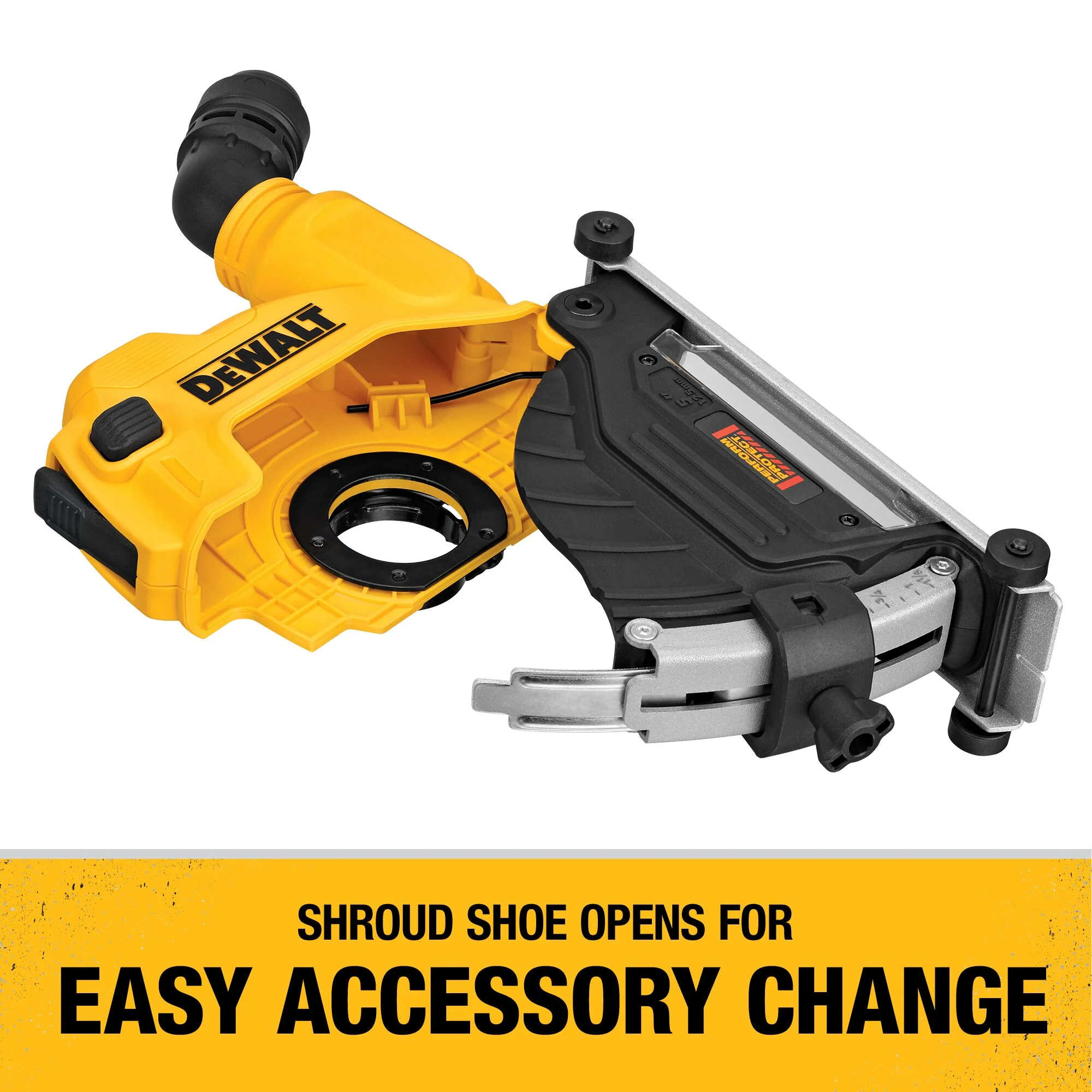 DeWalt 4-1/2"/5" Cutting Grinder Dust Shroud - Image 9