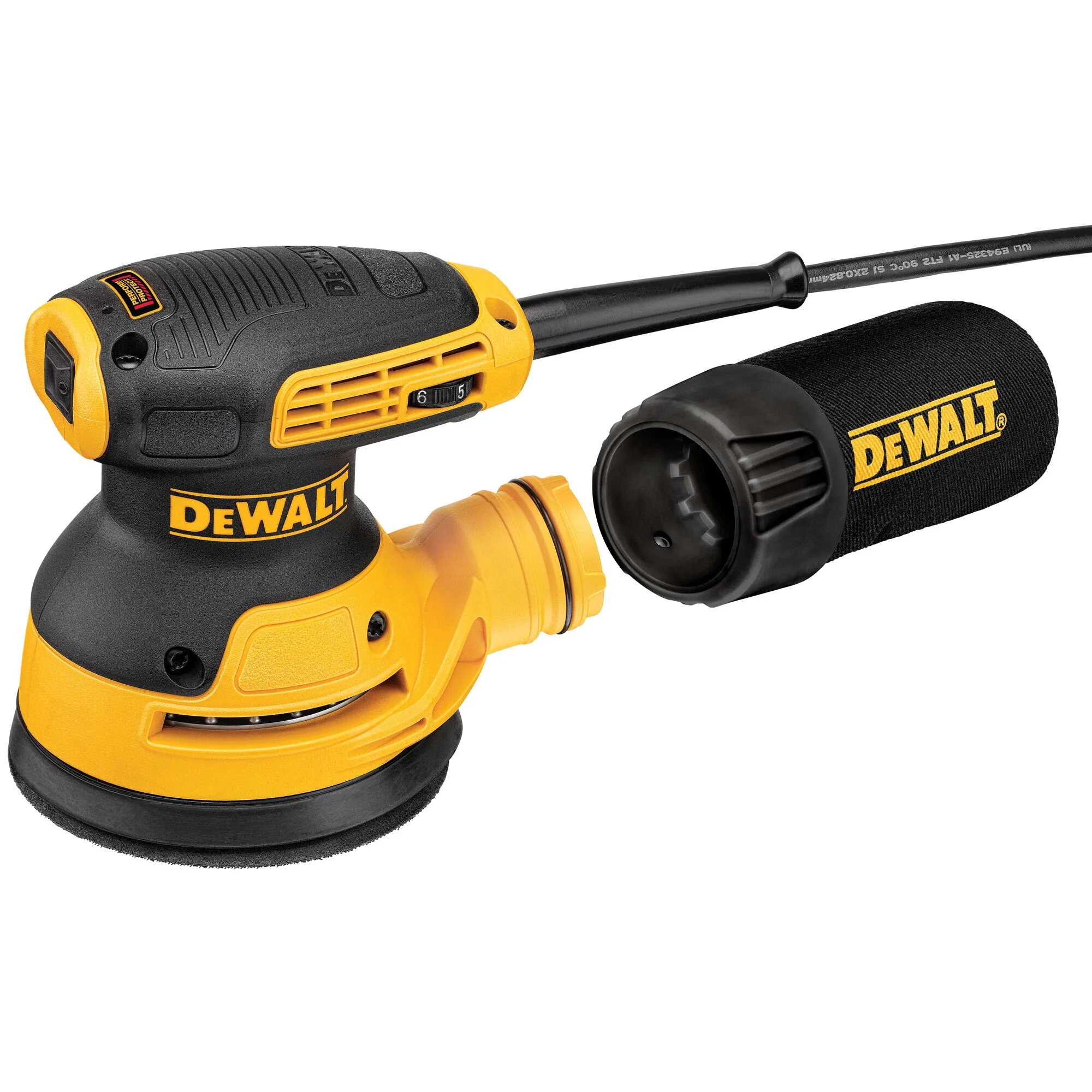 DeWalt 5" Variable Speed Random Orbital Sander Kit - Image 2