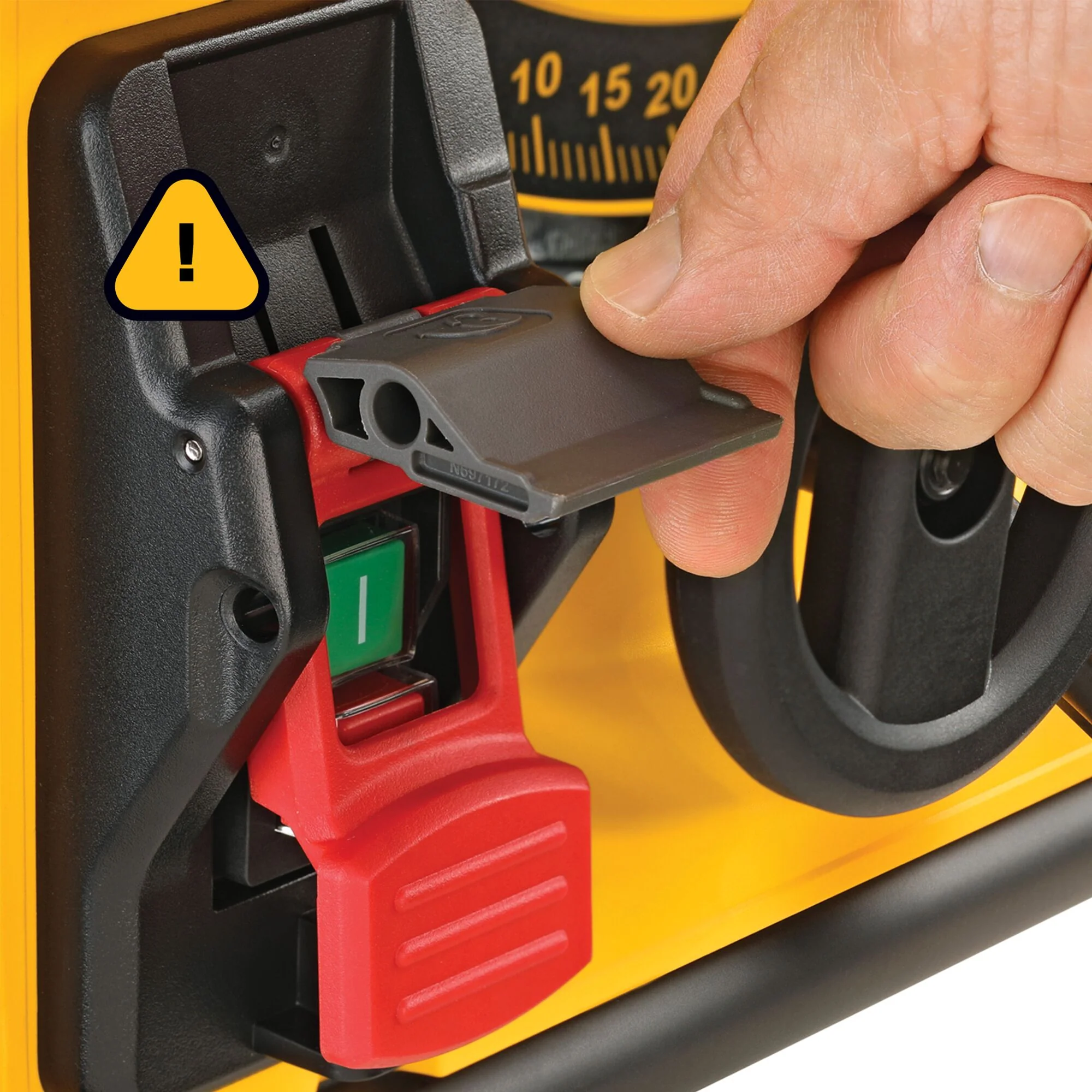 DeWalt 8-1/4" Compact Jobsite Table Saw - 24.5" Rip Capacity - Image 16
