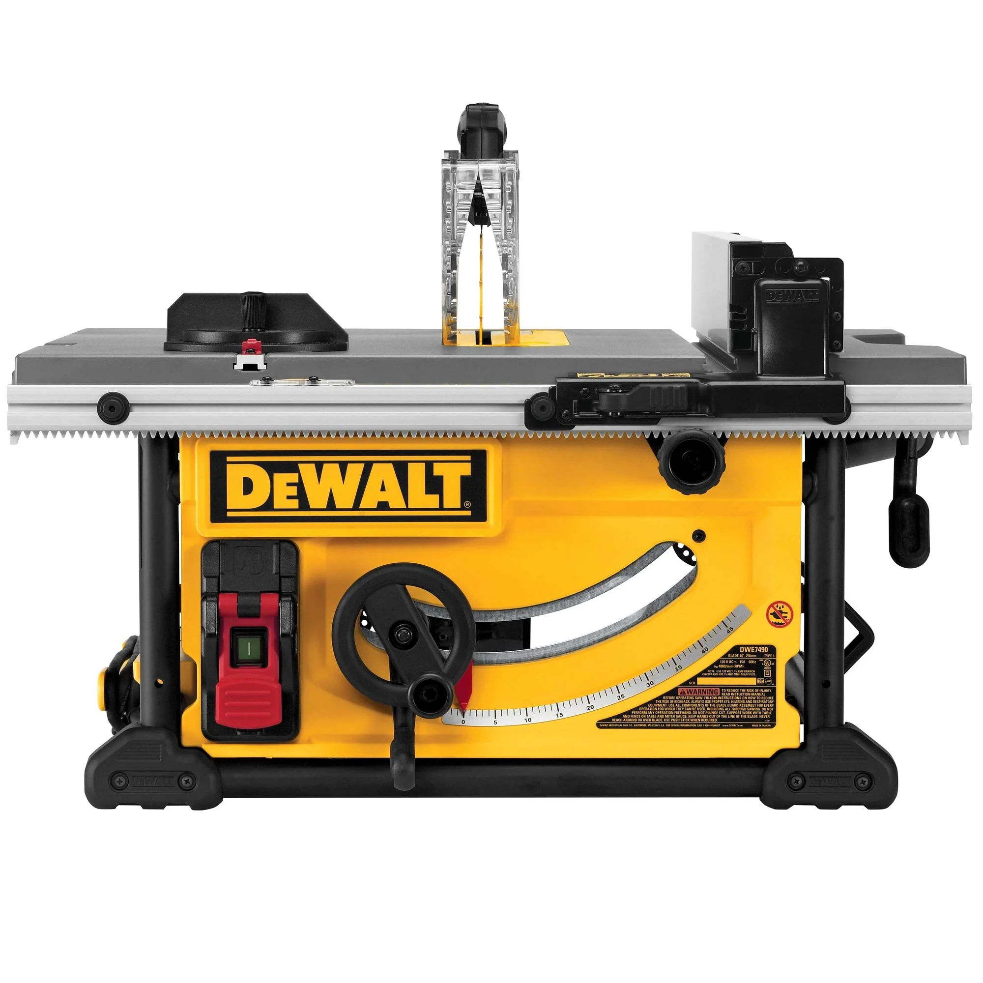 DeWalt 10" Jobsite Table Saw w/ Rolling Stand - 32.5" Rip Capacity - Image 4