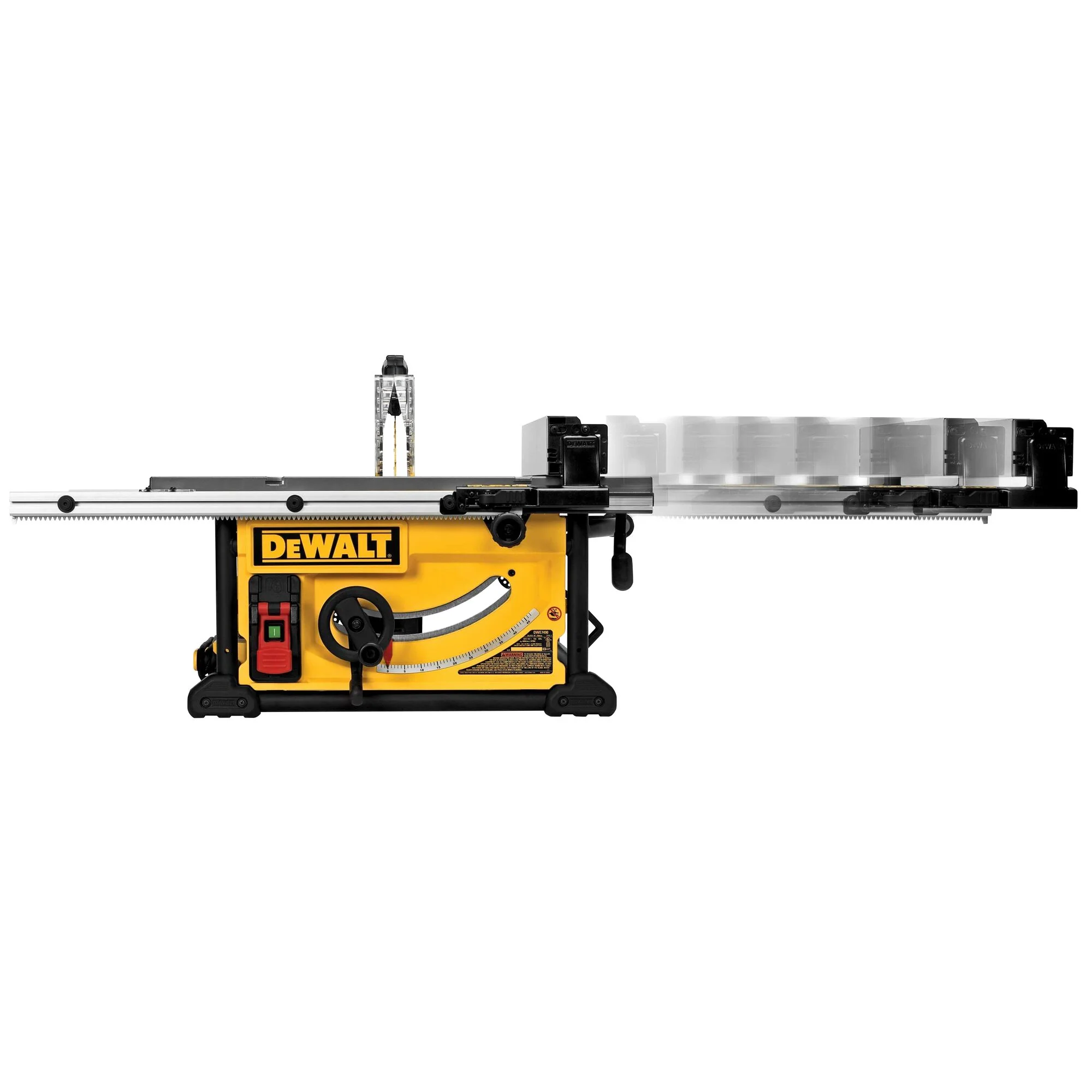 DeWalt 10" Jobsite Table Saw w/ Rolling Stand - 32.5" Rip Capacity - Image 8