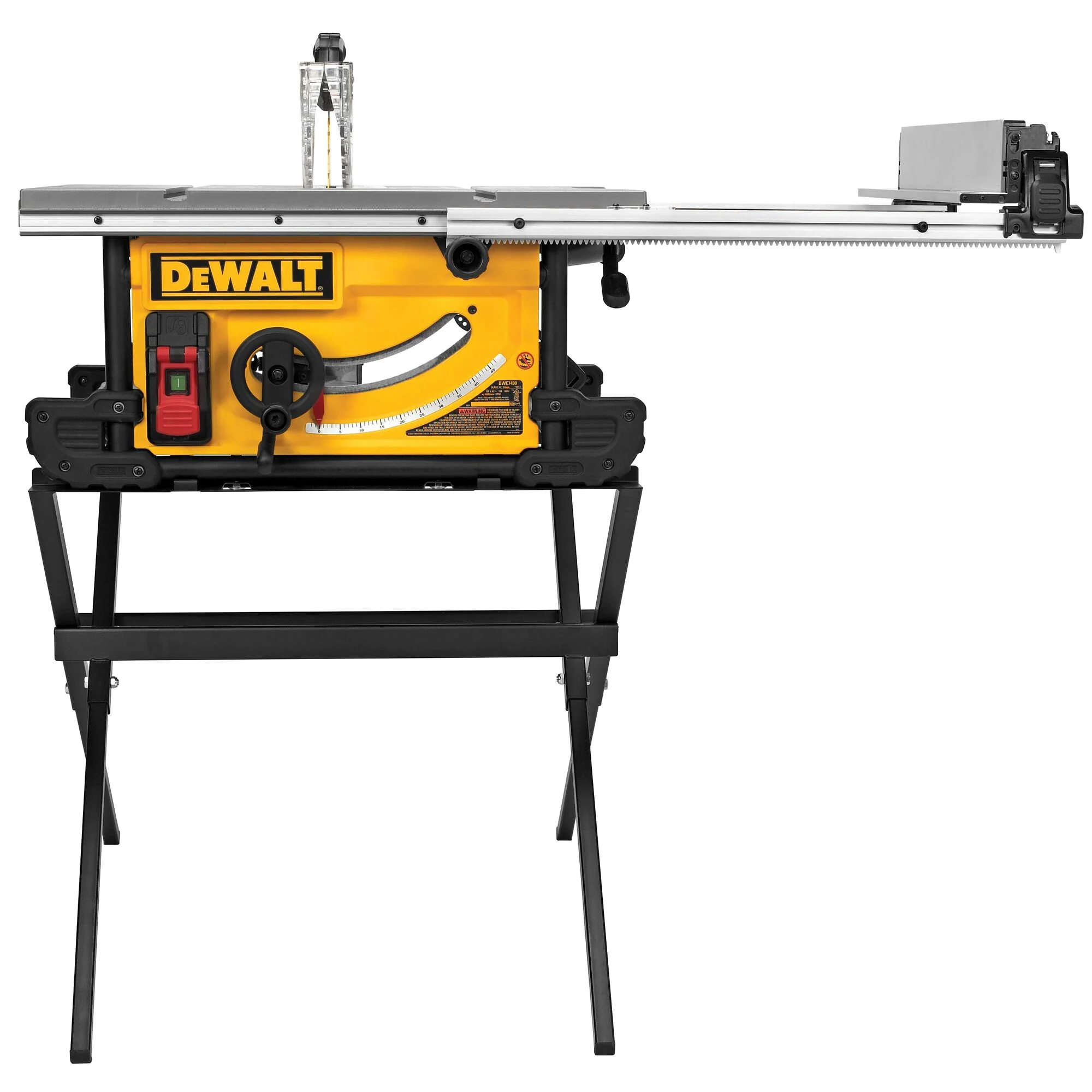 DeWalt 10" Table Saw w/ Scissor Stand - Image 3