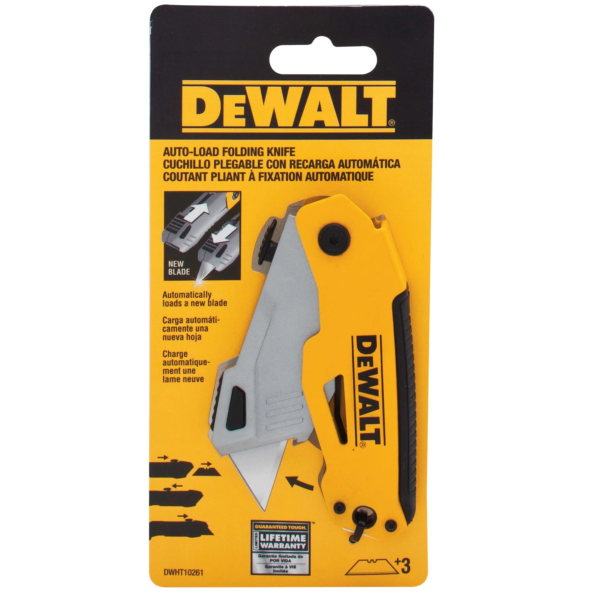 DeWalt Folding Retractable Auto-Load Utility Knife - Image 7