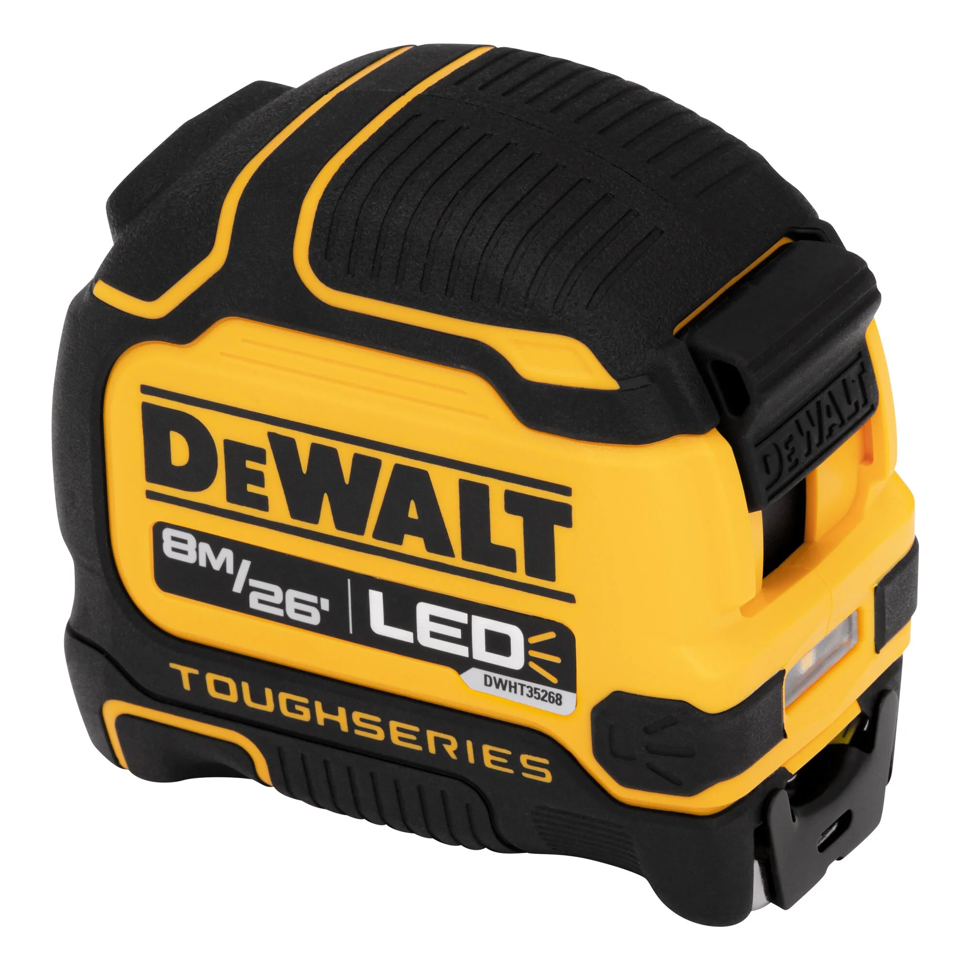 DeWalt TOUGHSERIES™ 8m/26ft Tape Measure w/ LED Light - Image 2