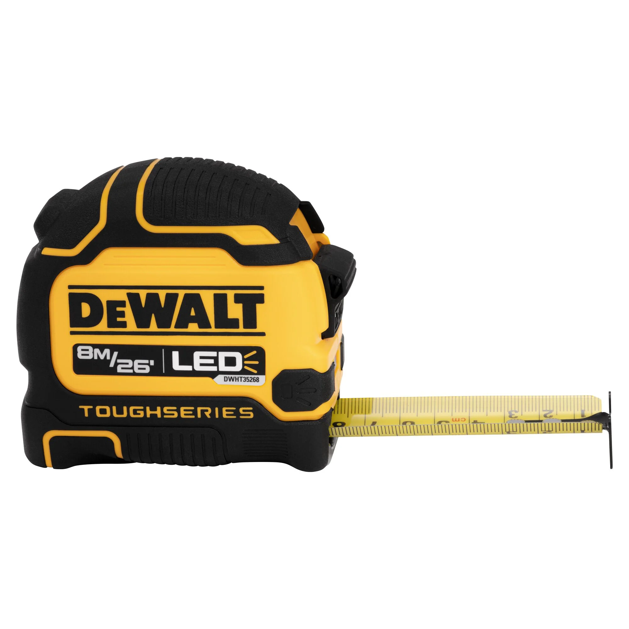 DeWalt TOUGHSERIES™ 8m/26ft Tape Measure w/ LED Light - Image 5