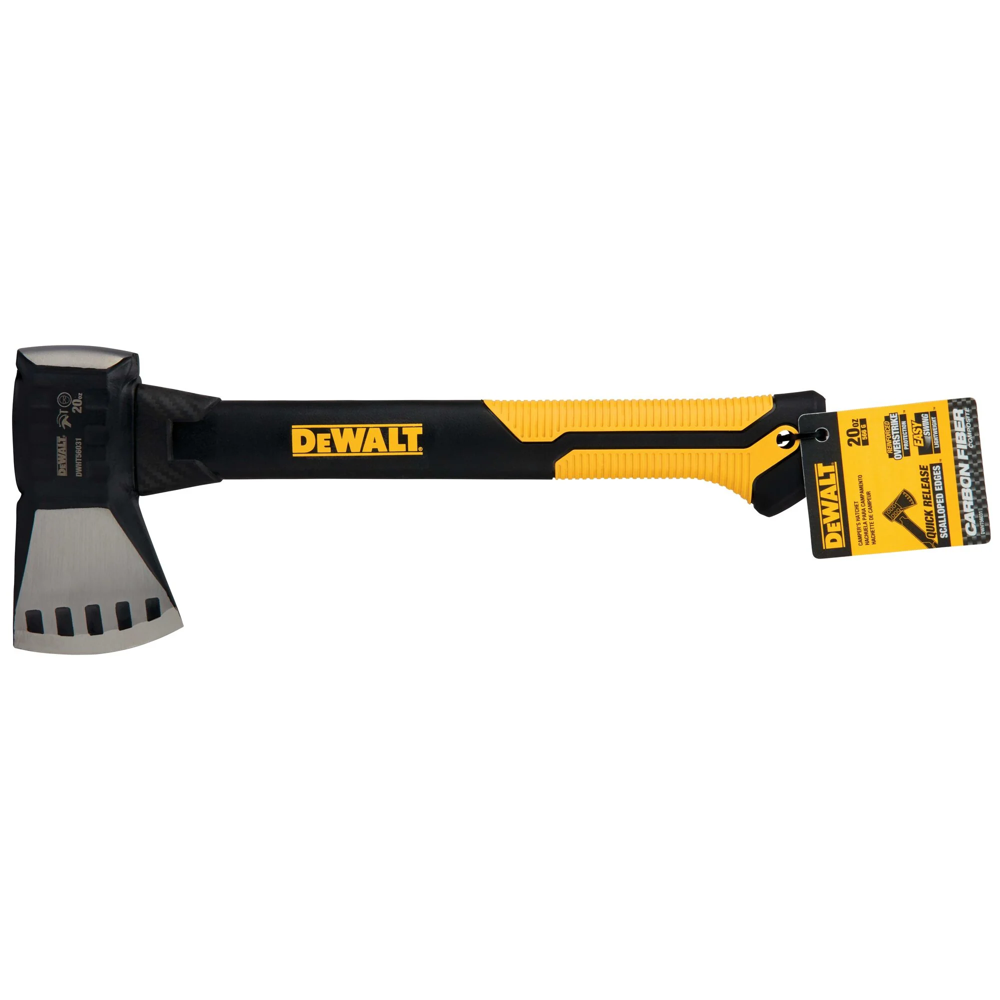 DeWalt 20 oz. Fibreglass Hatchet - Image 4