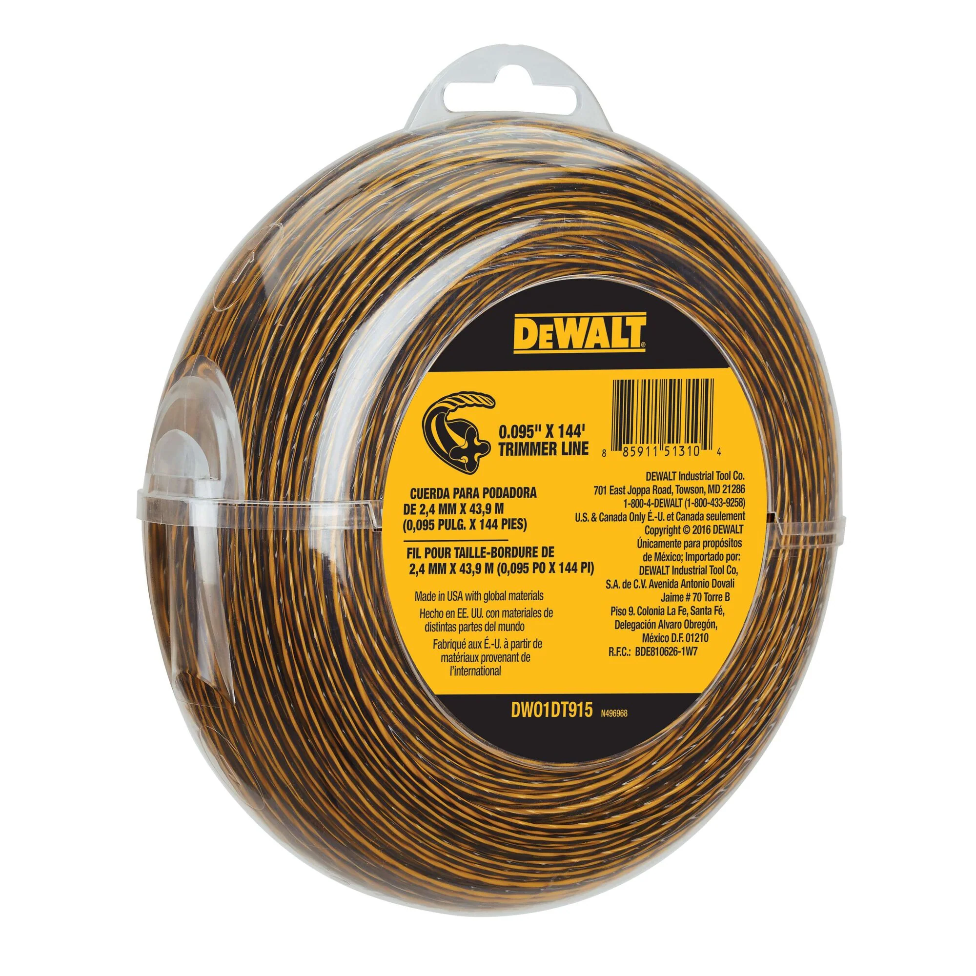 DeWalt 144 ft x 0.095" Trimmer Line - Image 2