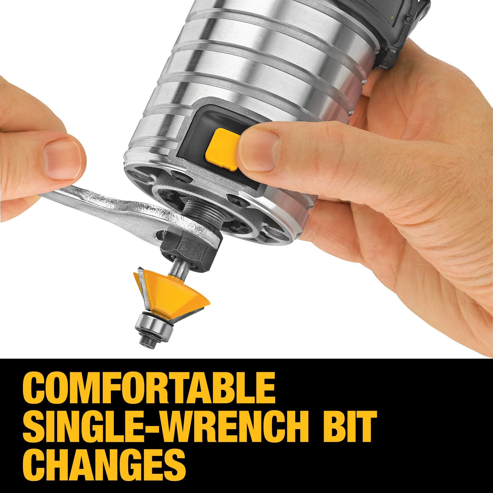DeWalt 1-1/4 HP MAX Torque Variable Speed Compact Router - Image 20