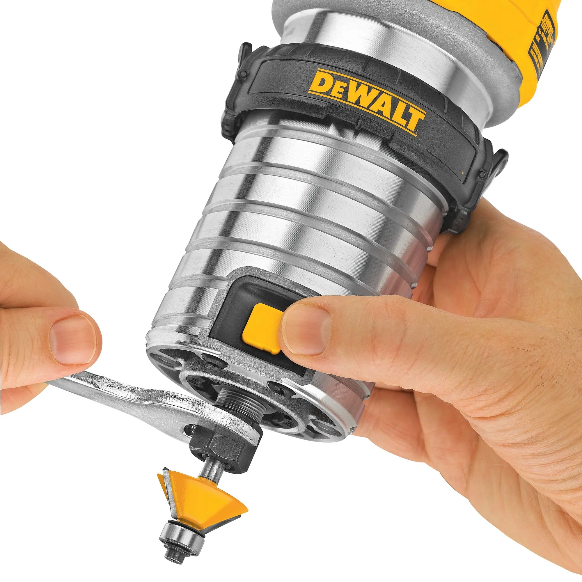 DeWalt 1-1/4 HP MAX Torque Variable Speed Compact Router - Image 9