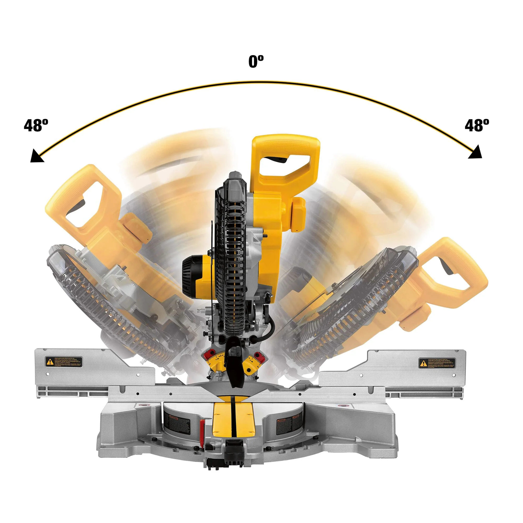 DeWalt 12" Sliding Dual-Bevel Compound Mitre Saw - Image 9