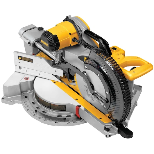 DeWalt 12" Sliding Dual Bevel Compound Mitre Saw w/ Rolling Stand - Image 8