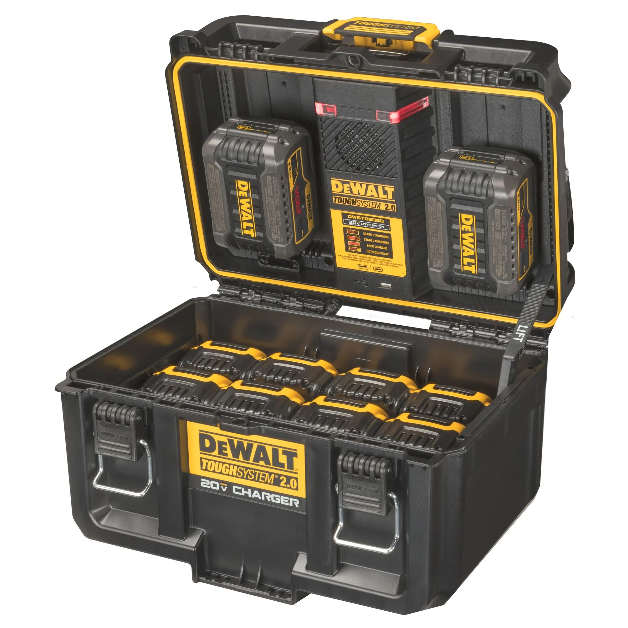 DeWalt 20V MAX TOUGHSYSTEM 2.0 Dual Port Battery Charger