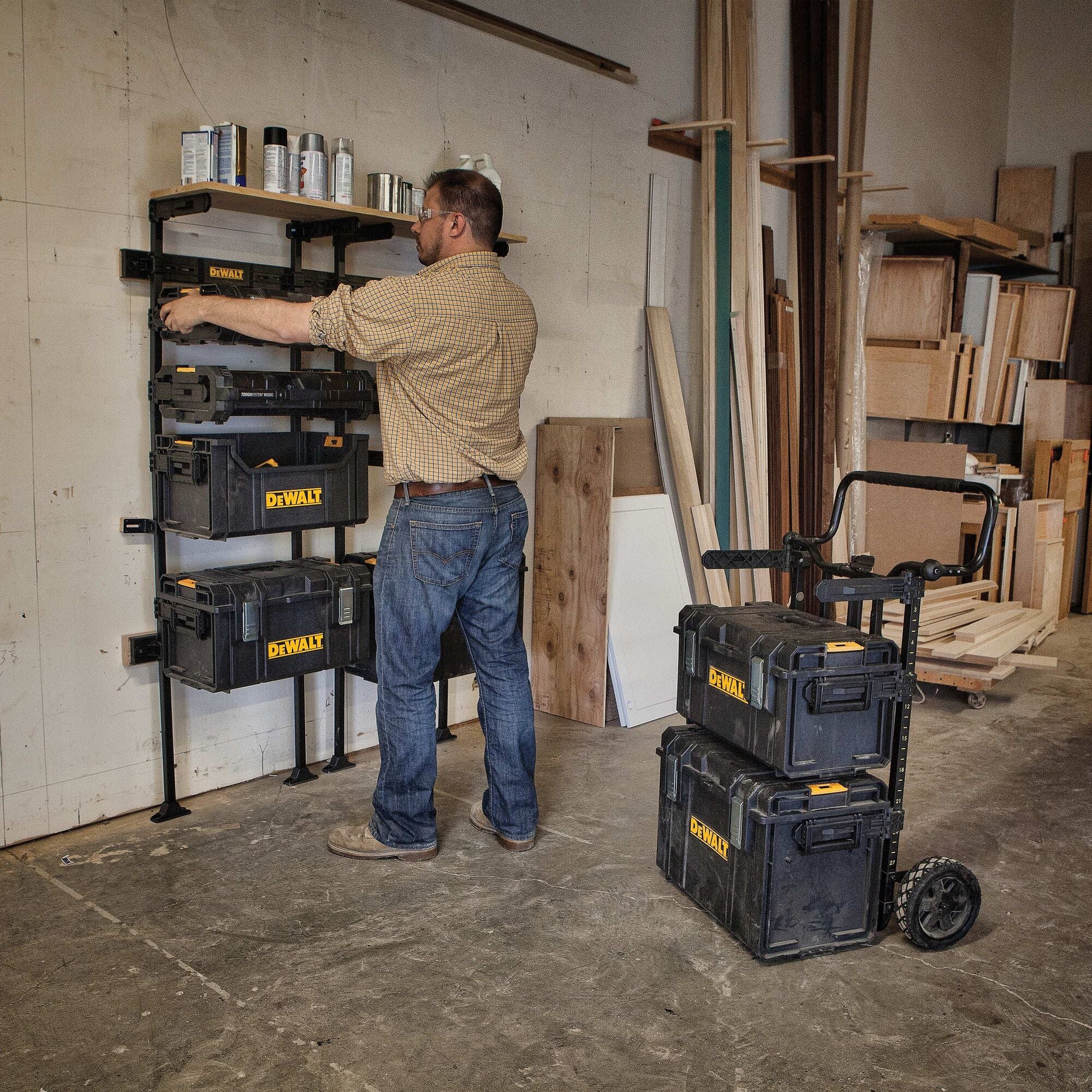 DeWalt ToughSystem® Workshop Racking System - Image 8