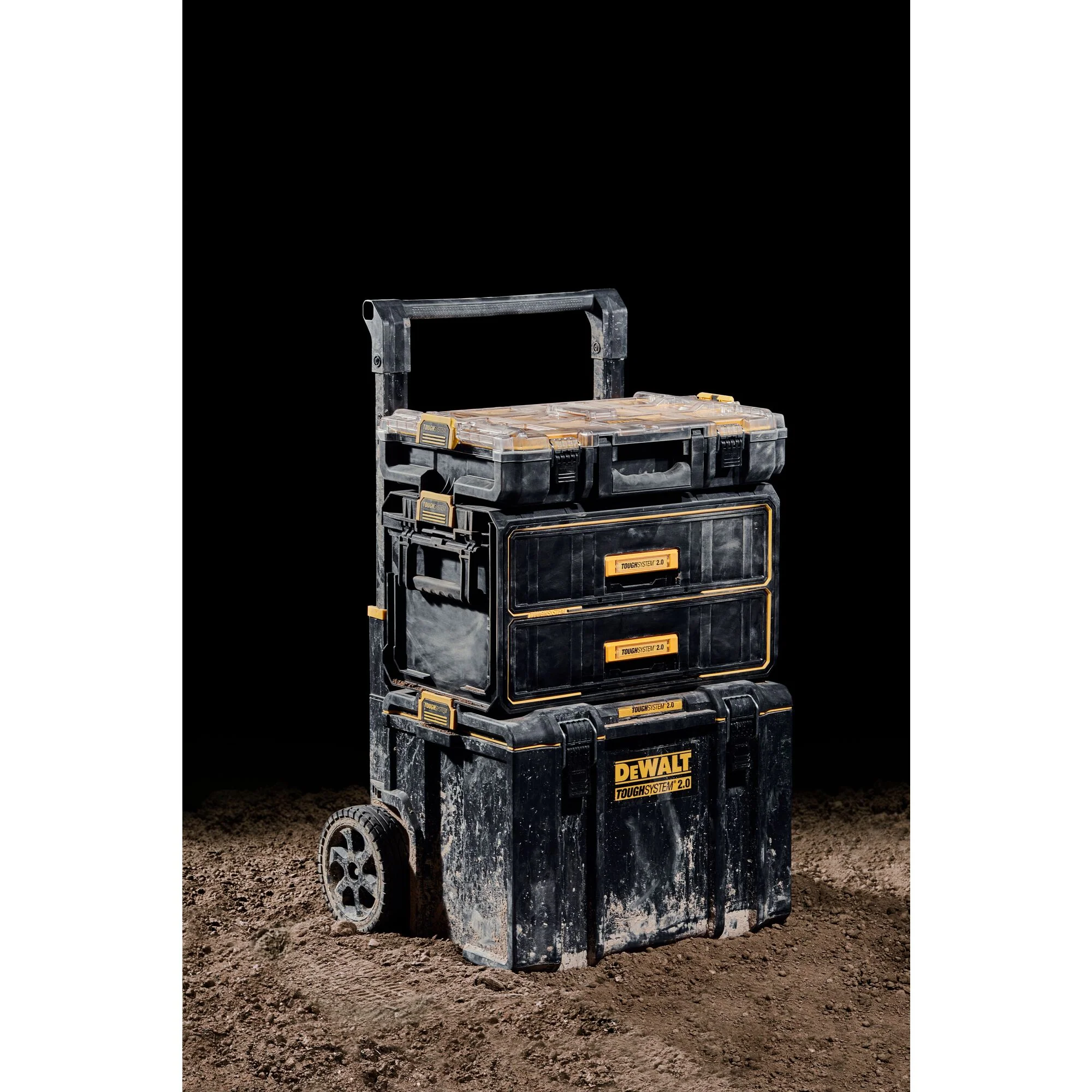 Dewalt TOUGHSYSTEM 2.0 Two-Drawer Unit - Image 7