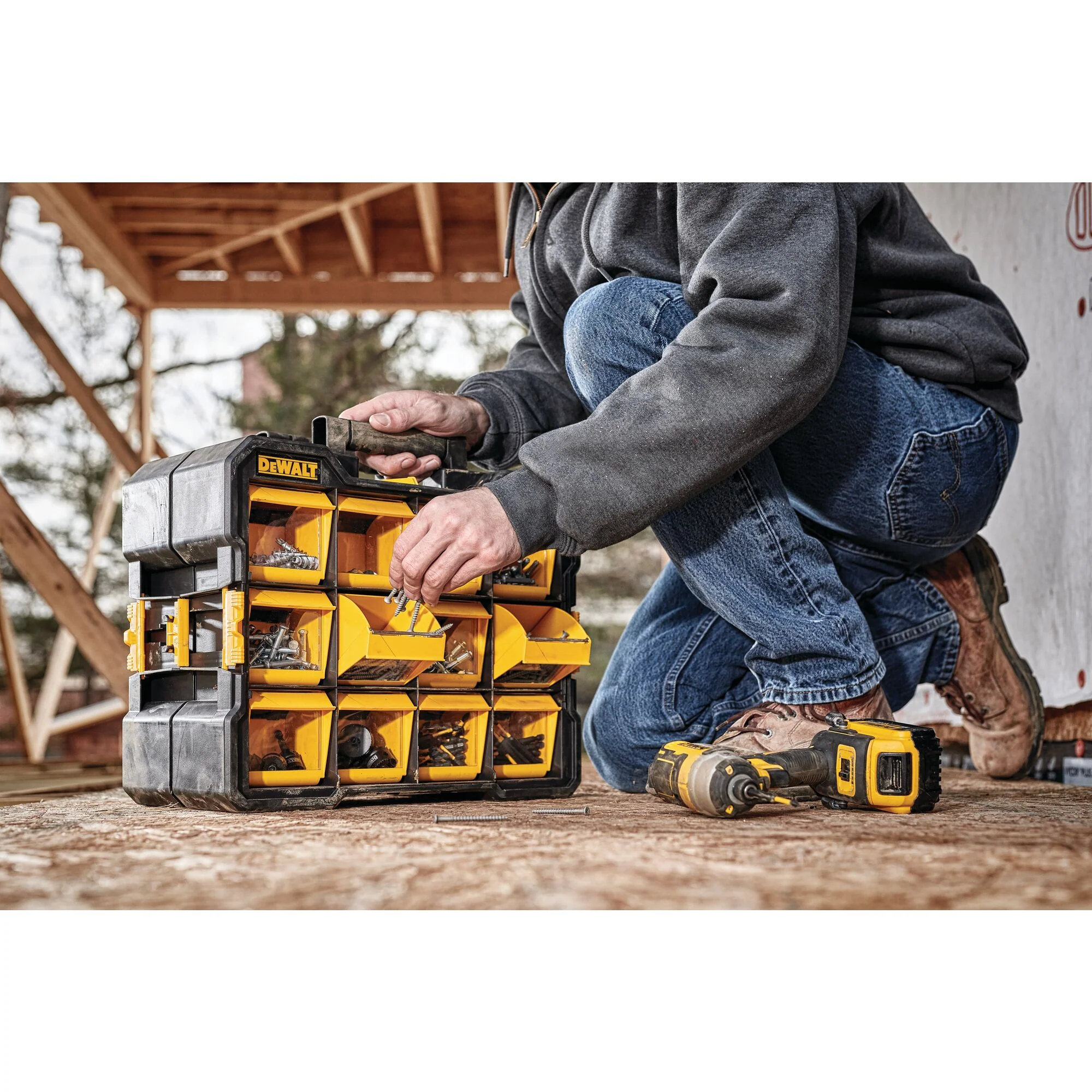 DeWalt Flip-Bin Organizer - Image 8