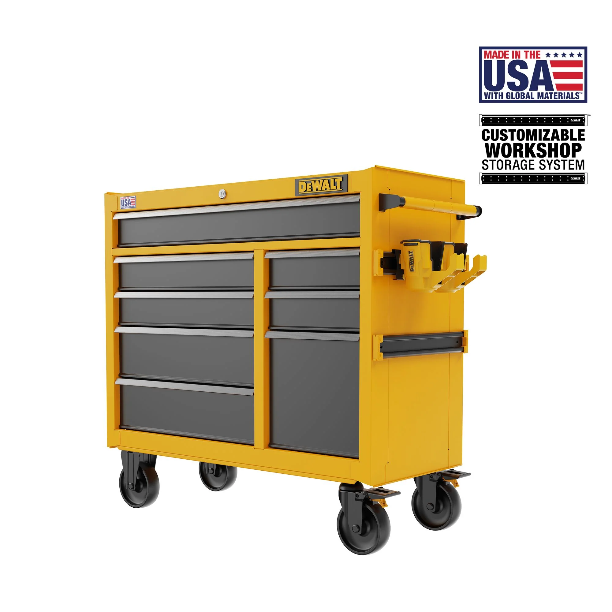 DeWalt 41" 8-Drawer Rolling Tool Cabinet