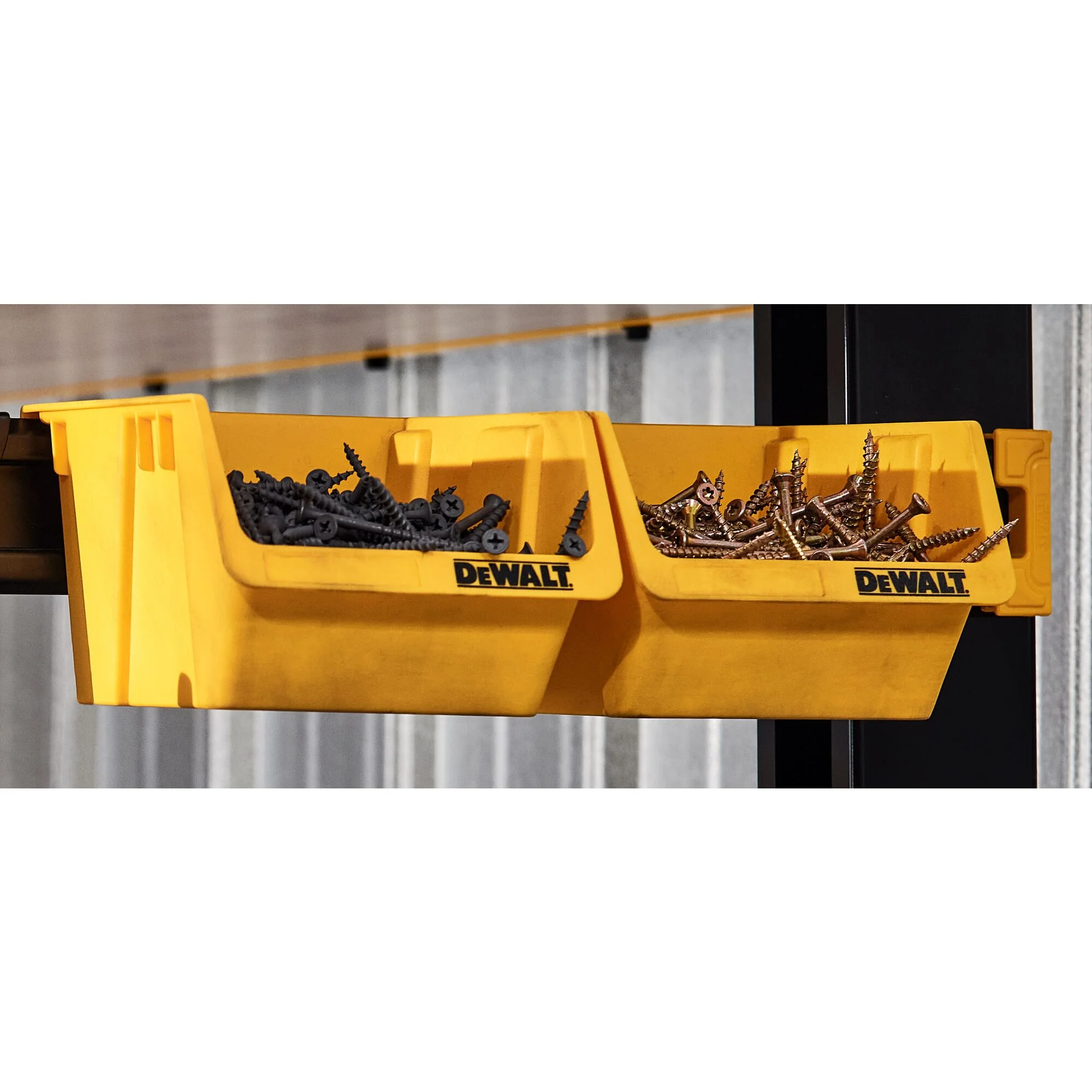 DeWalt 2PK Plastic Storage Bins - Image 4