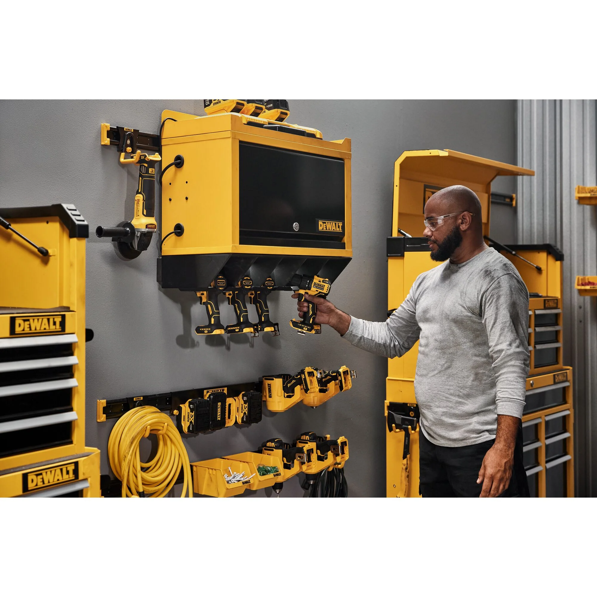 DeWalt Power Tool Wall Cabinet - Image 7