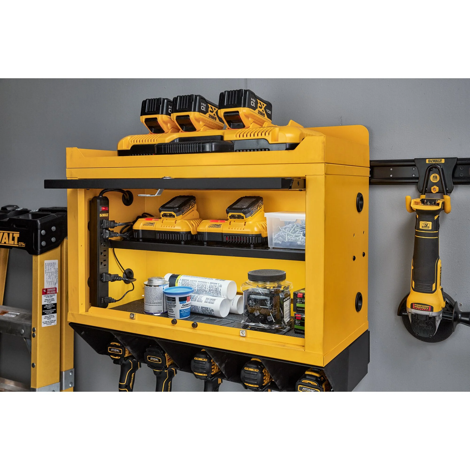 DeWalt Power Tool Wall Cabinet - Image 8