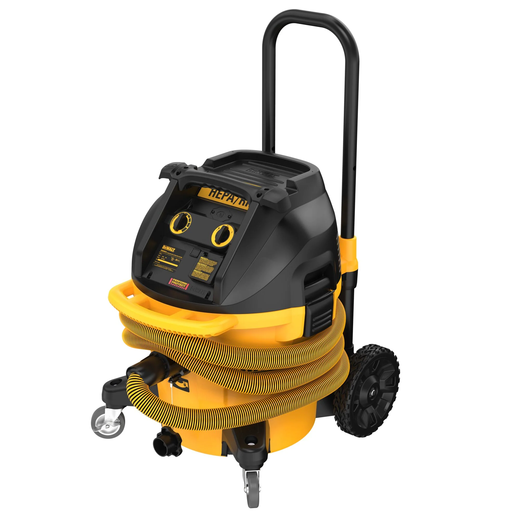DeWalt 10 Gallon HEPA Dust Extractor Vacuum w/ Auto Filter Clean - Image 3