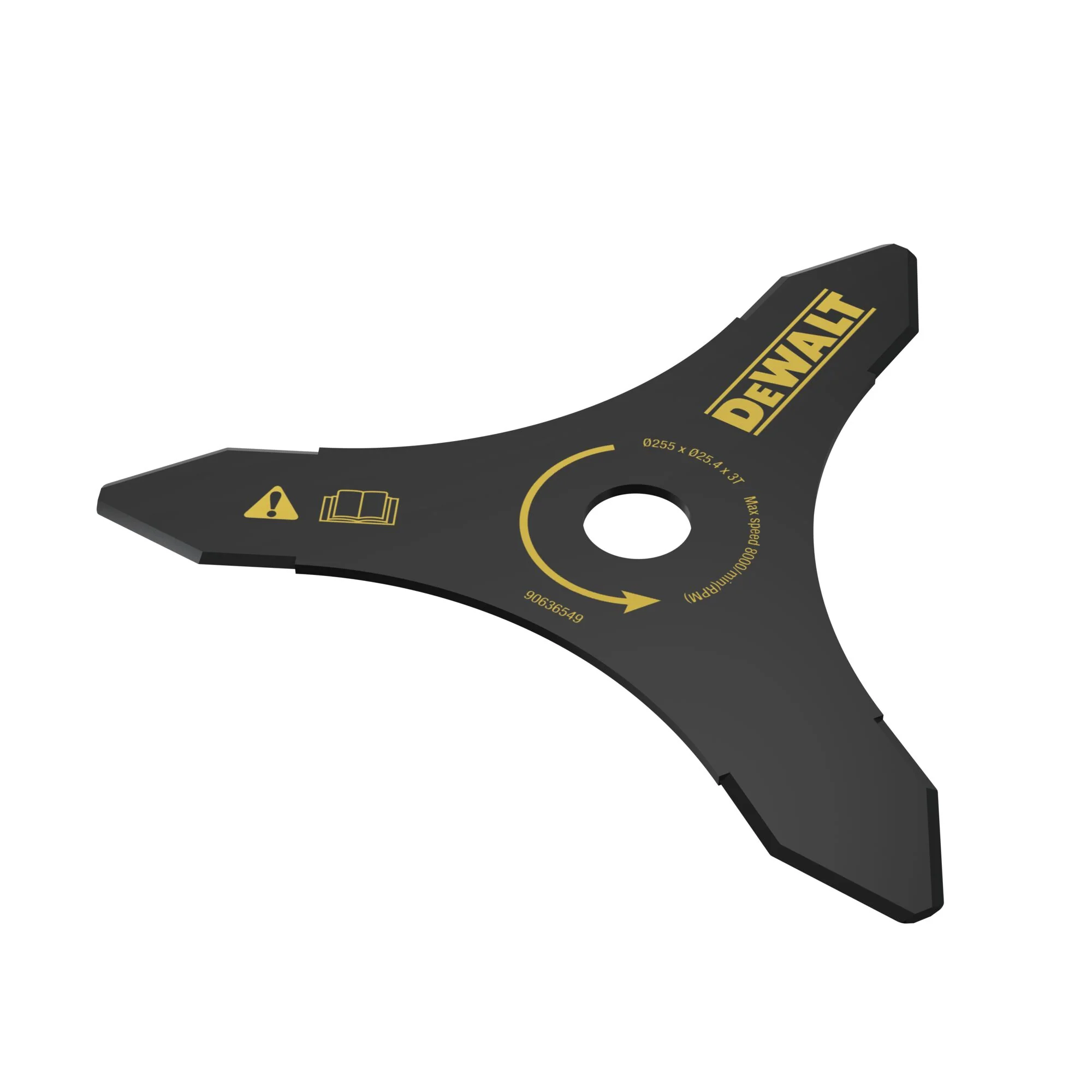 DeWalt Brushcutter 10" Tri Tip Brush Blade