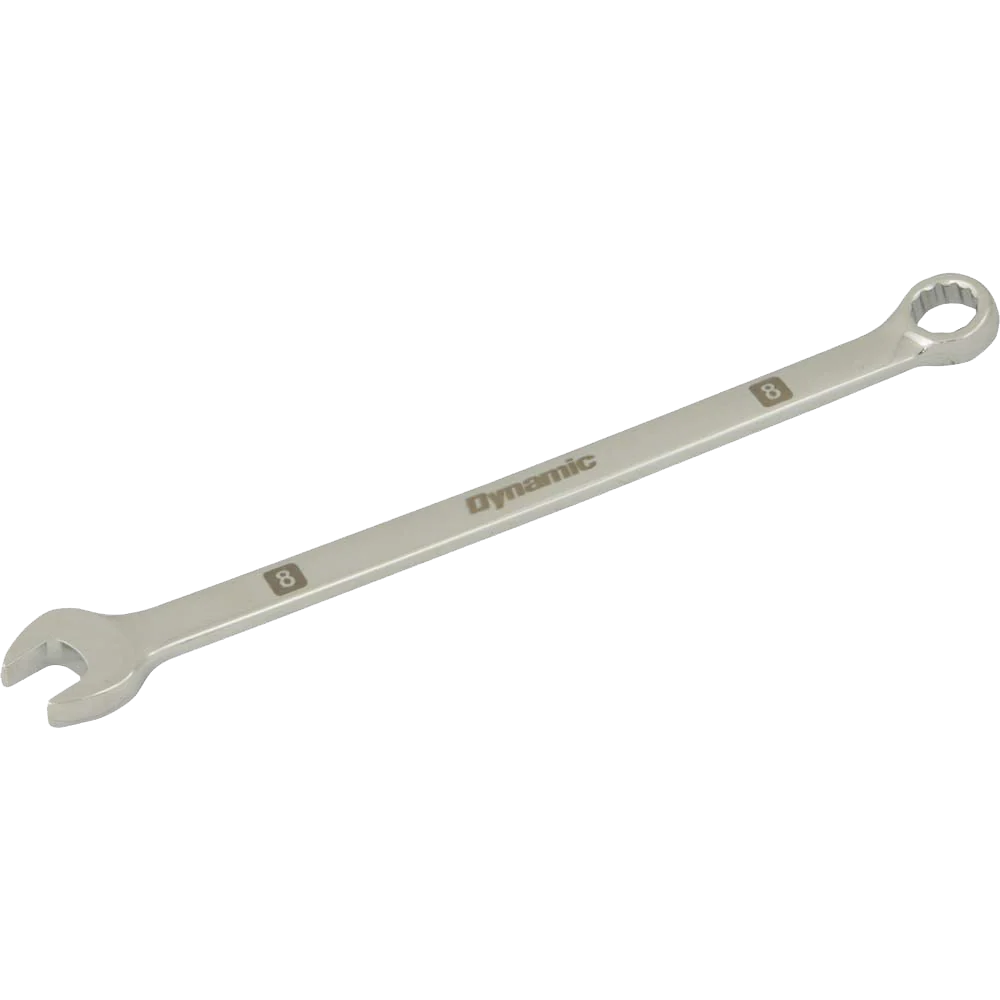 Dynamic 12 Point, Mirror Chrome Finish, Metric Combination Wrenches - Image 2