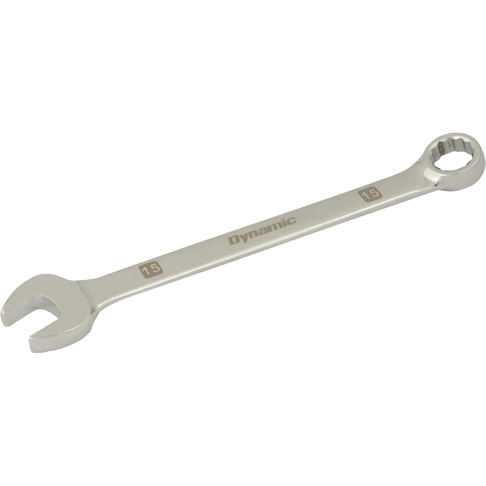 Dynamic 12 Point, Mirror Chrome Finish, Metric Combination Wrenches - Image 8