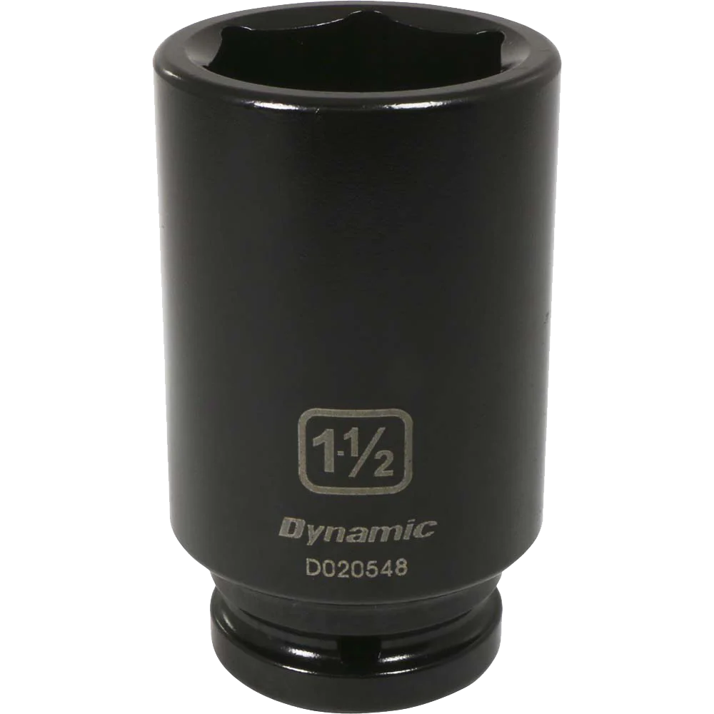 Dynamic 3/4" Drive, 6 Point Deep Length, SAE Impact Sockets - Image 6