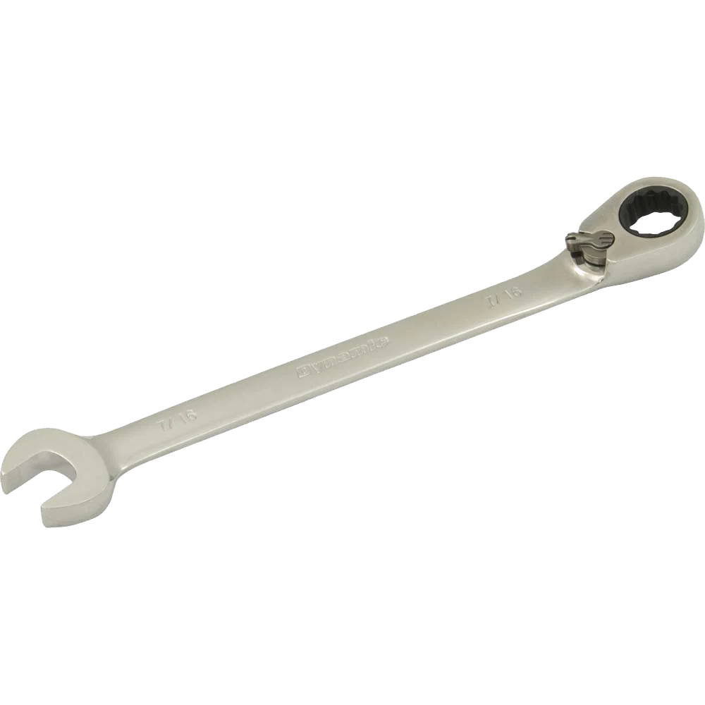 Dynamic SAE Reversible Combination Ratcheting Wrenches - Image 3