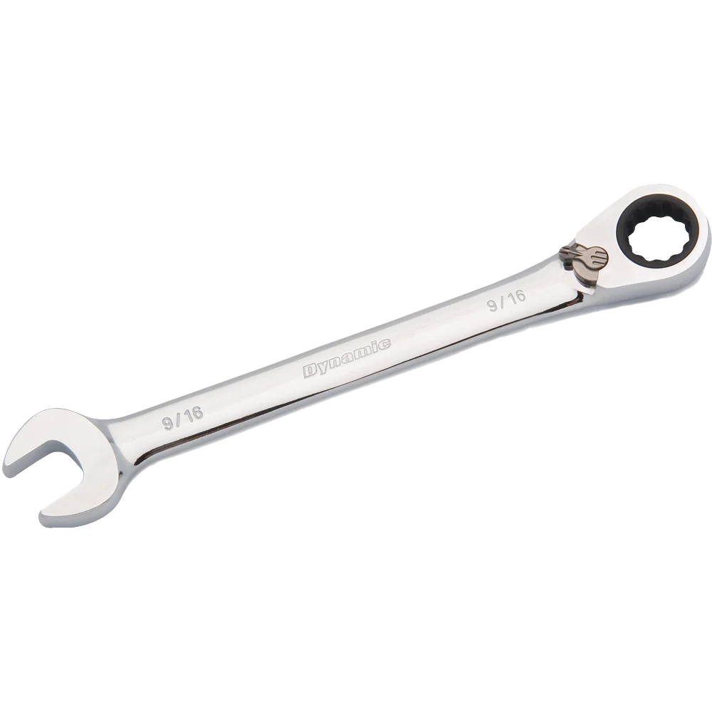 Dynamic SAE Reversible Combination Ratcheting Wrenches - Image 5
