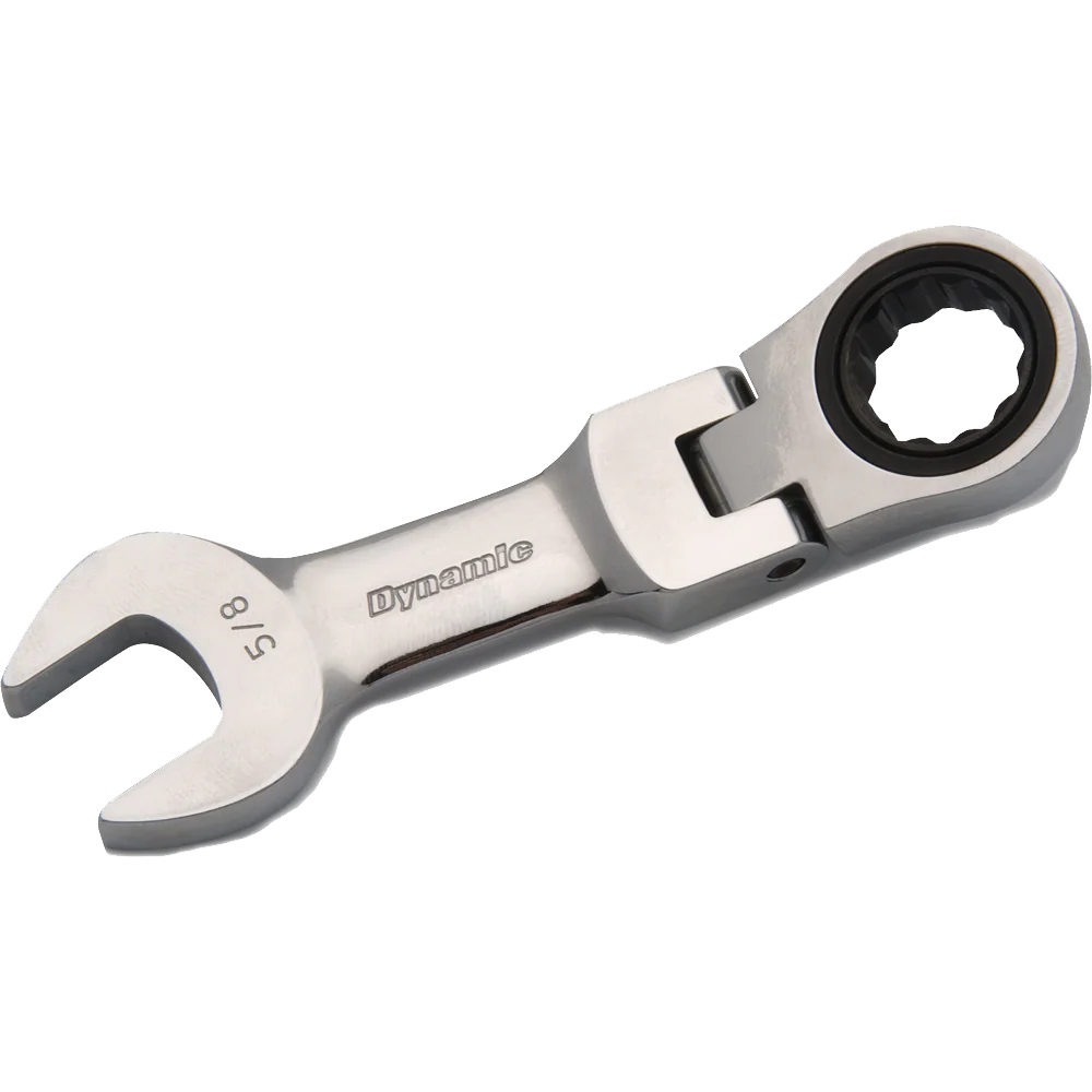Dynamic SAE Stubby Flex Head Ratcheting Wrenches - Image 6