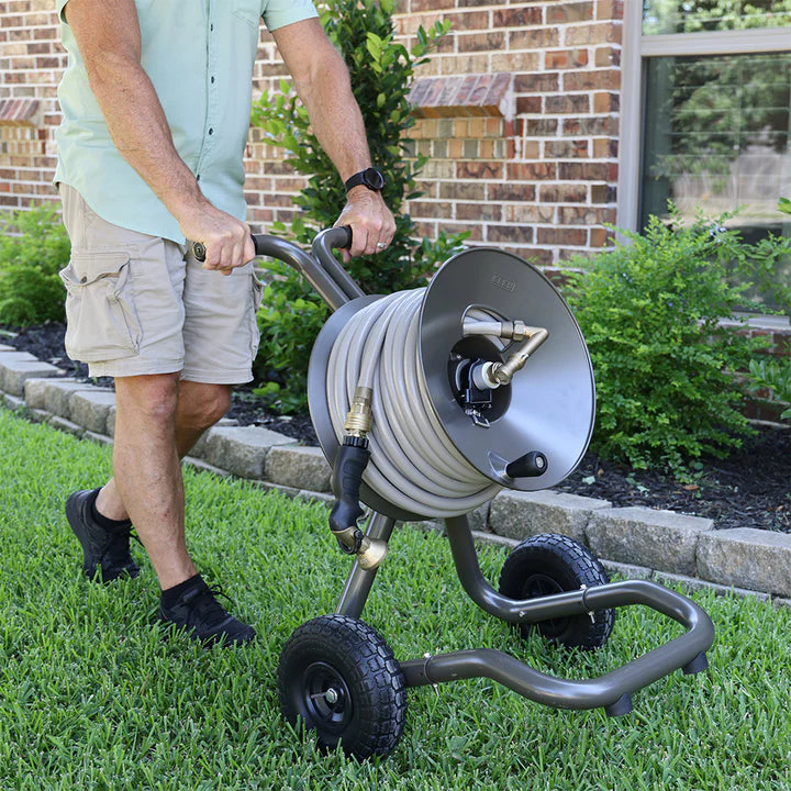 Eley 2-Wheel Garden Hose Reel Cart - Image 4