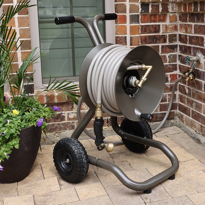 Eley 2-Wheel Garden Hose Reel Cart - Image 5